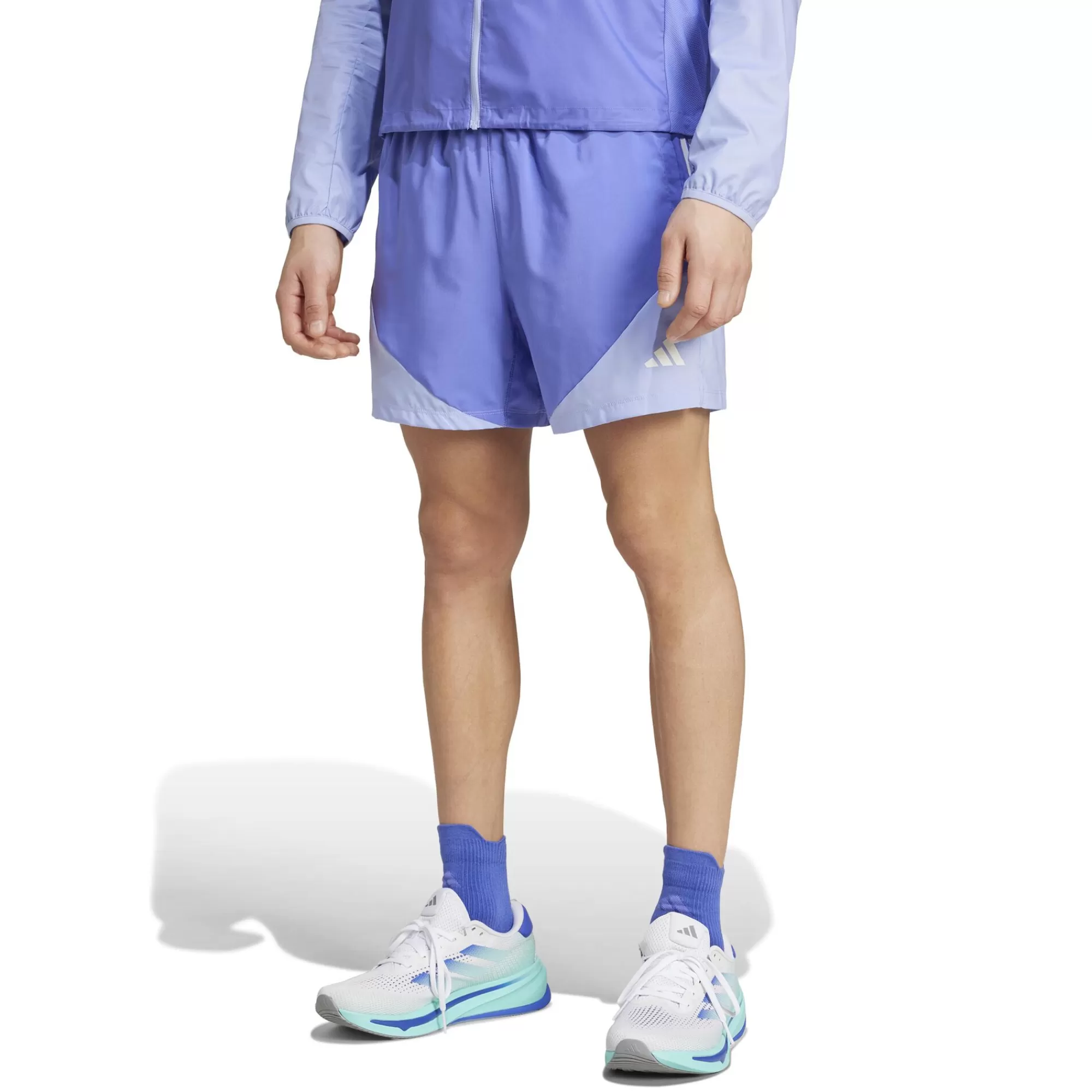 Own The Run 5inch Shorts Men - Blue, Violet>adidas Fashion