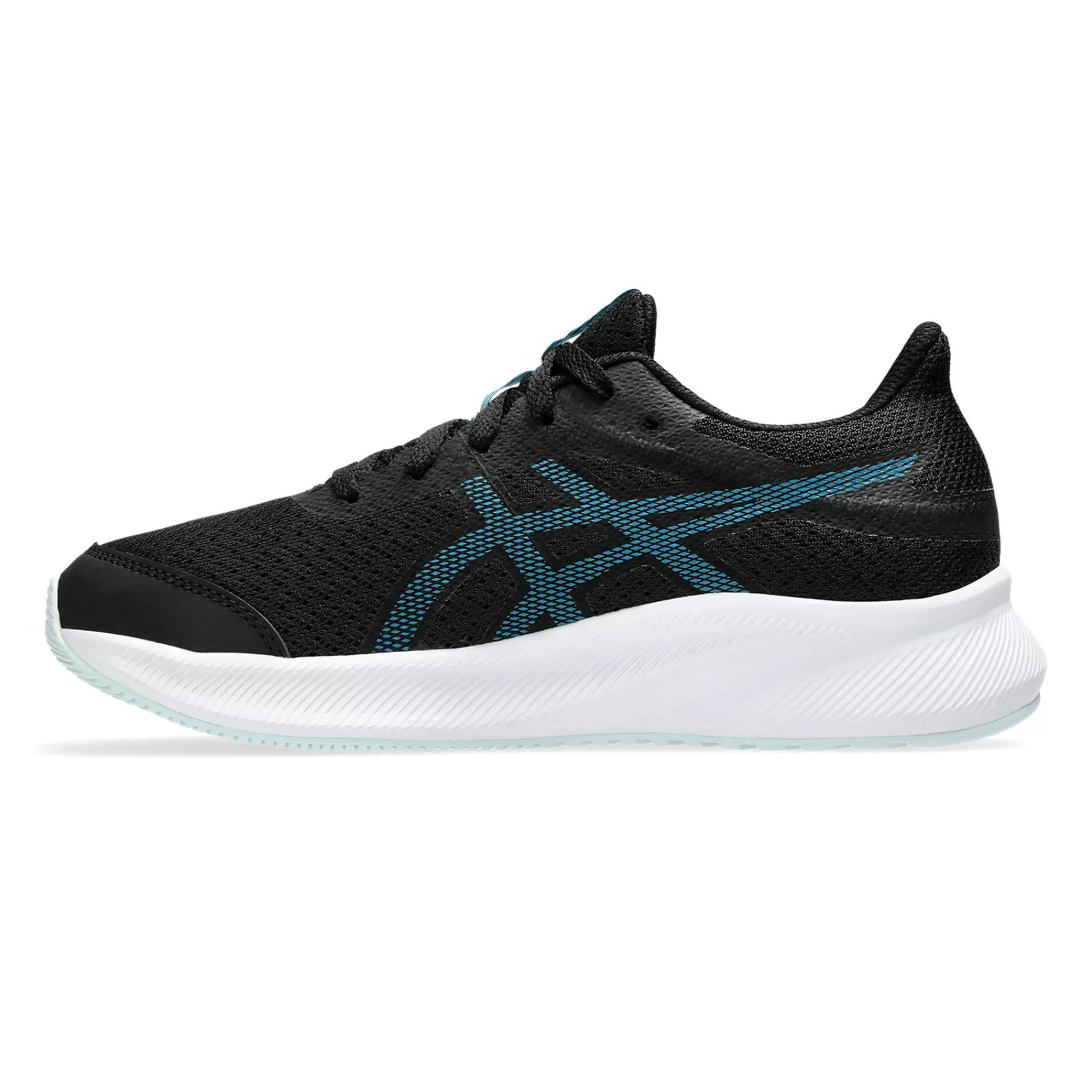 Patriot 13 GS Neutral Running Shoe Kids - Grey, White>ASICS Cheap
