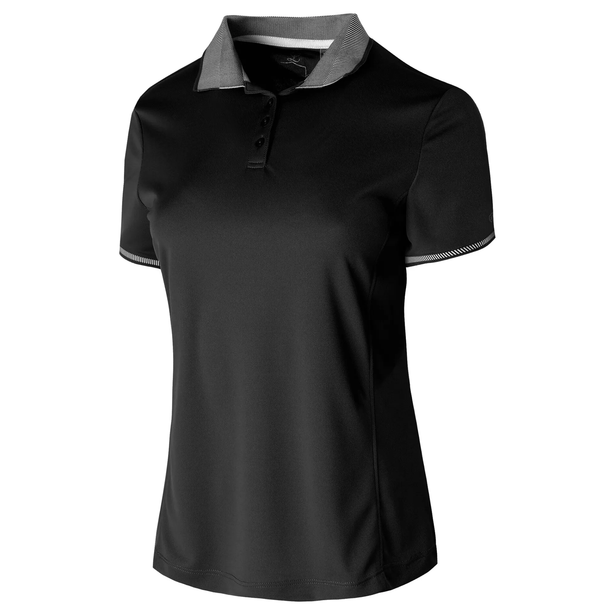 Paulin Polo Women - Black, White>Limited Sports Clearance
