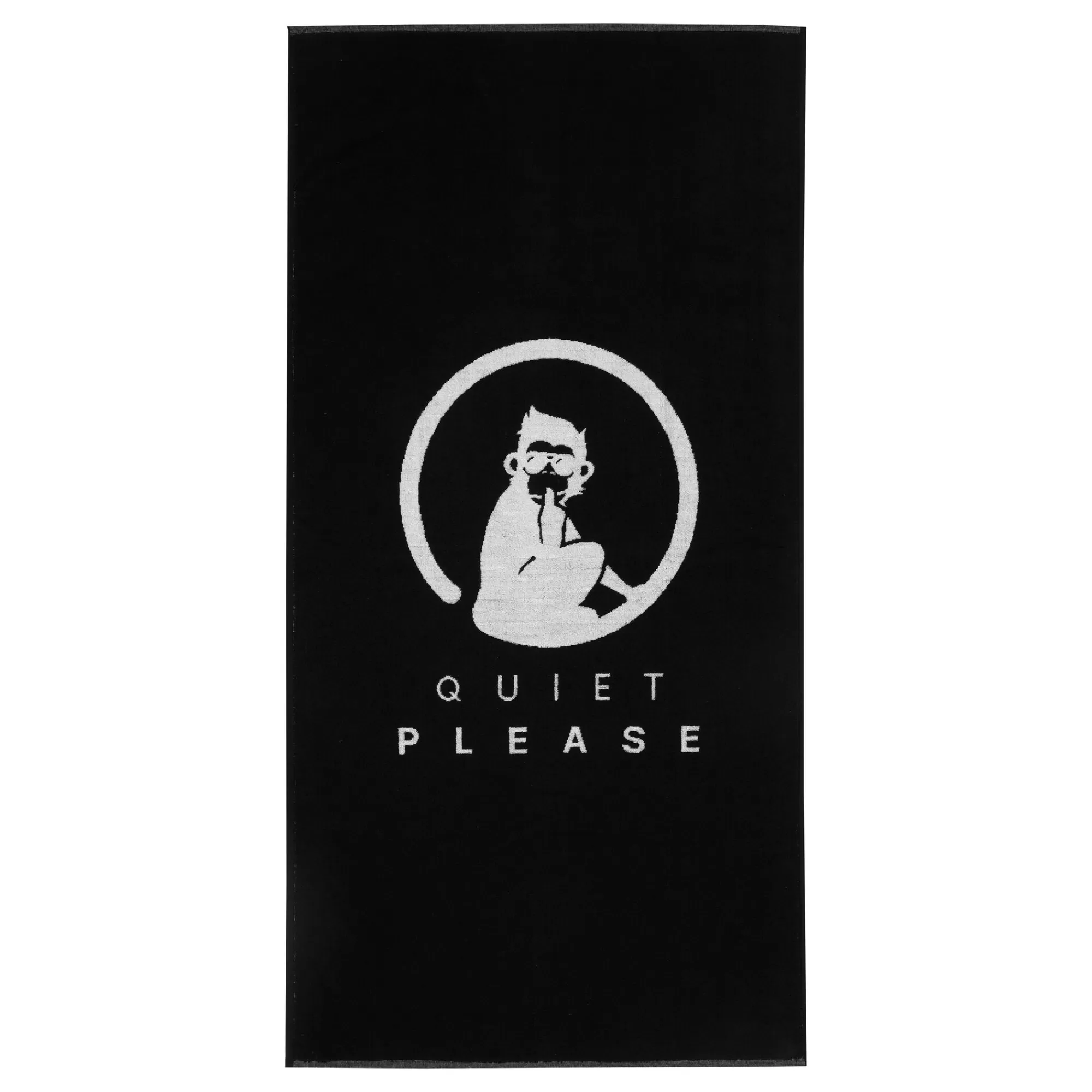 Performance 70x140cm Towel - Black>Quiet Please Cheap