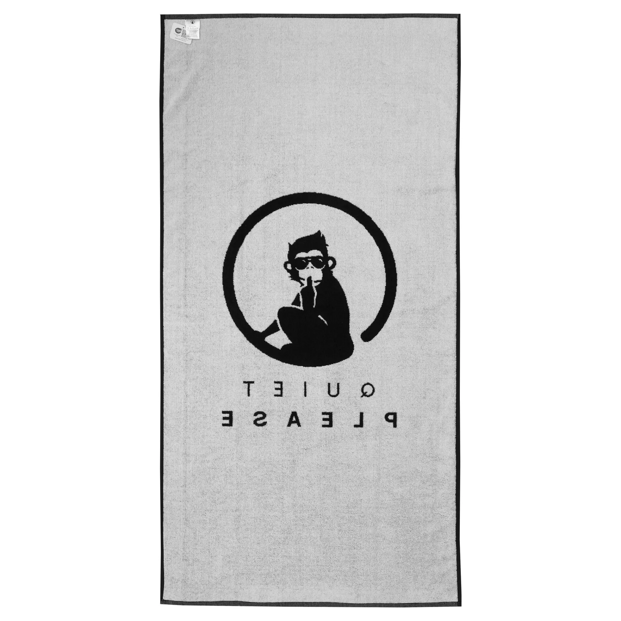 Performance 70x140cm Towel - Black>Quiet Please Cheap