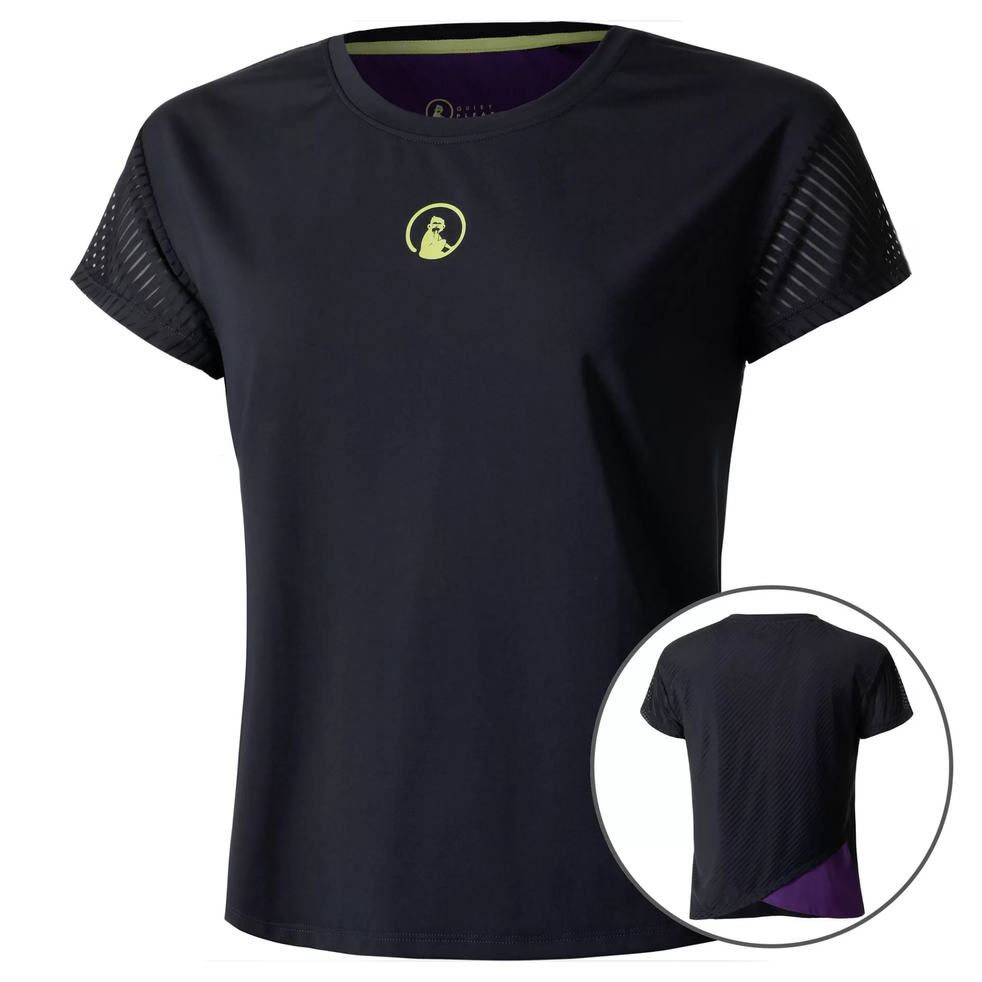 Perspectives Cross T-Shirt Women - Dark Blue>Quiet Please Store