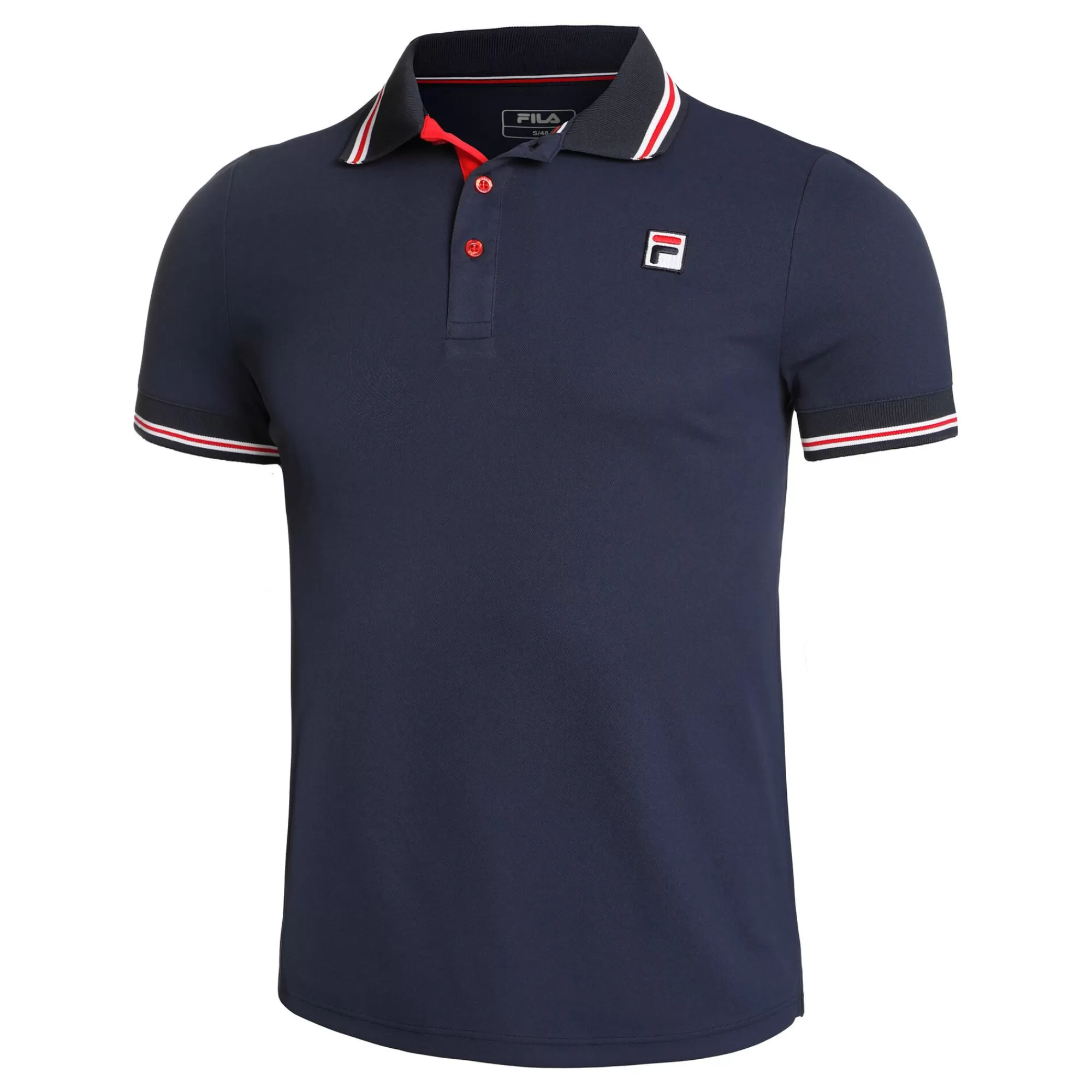 Piro Polo Men - Dark Blue>Fila Clearance