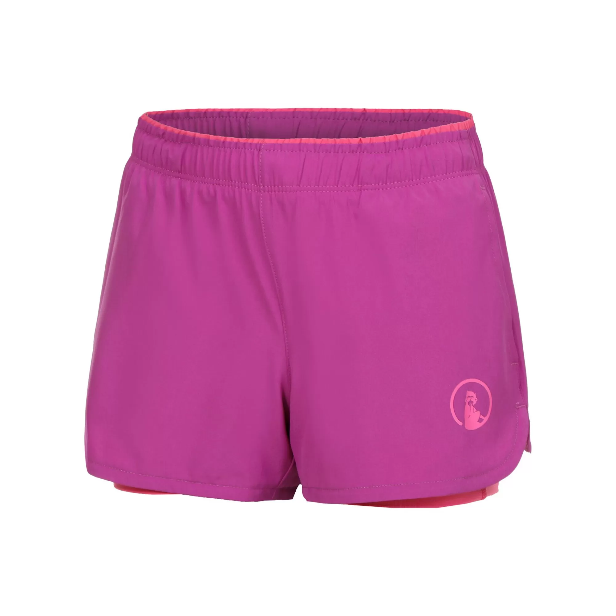 Point 2in1 Shorts Girls - Berry, Pink>Quiet Please Best Sale