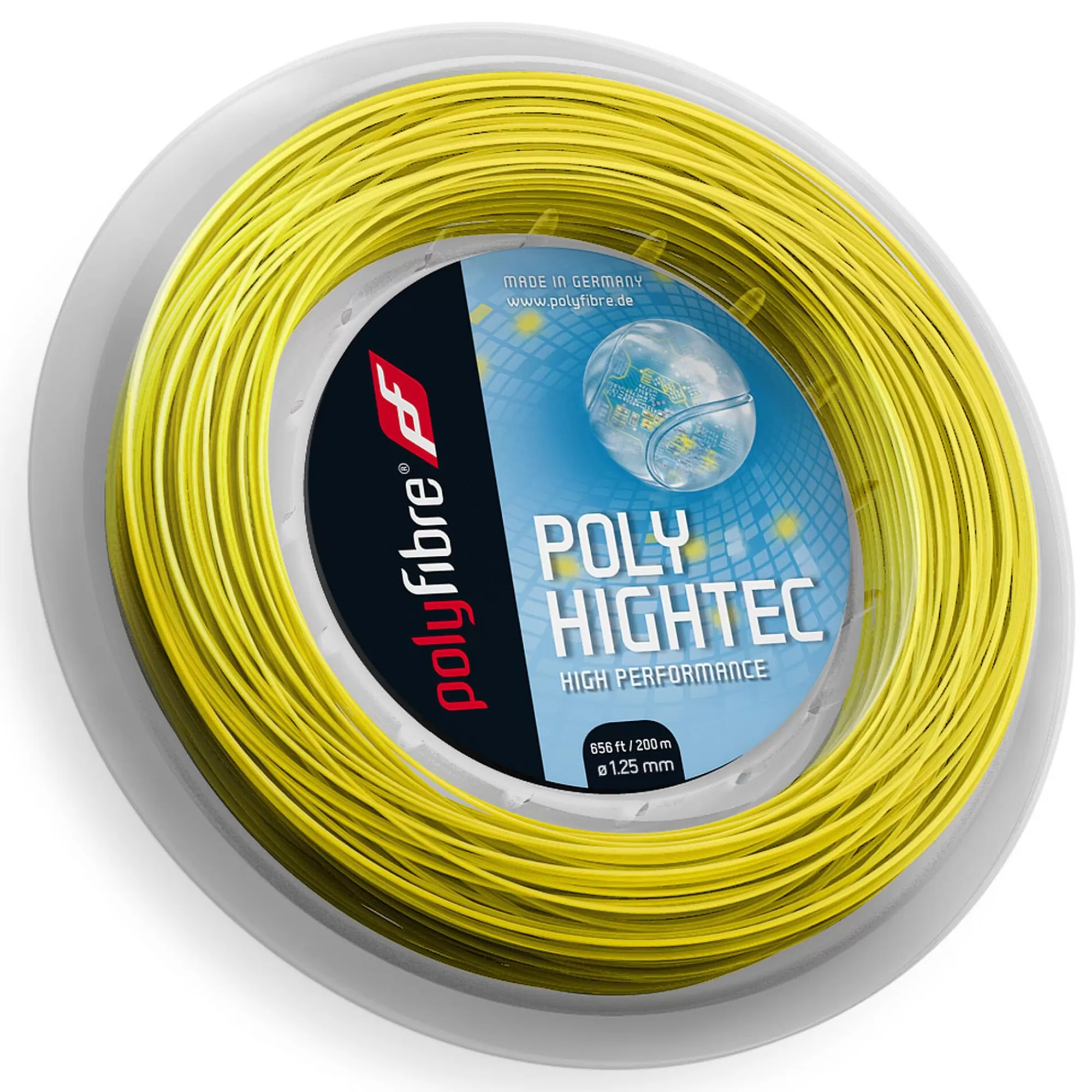 Poly Hightec String Reel 200m - Yellow>Polyfibre Discount