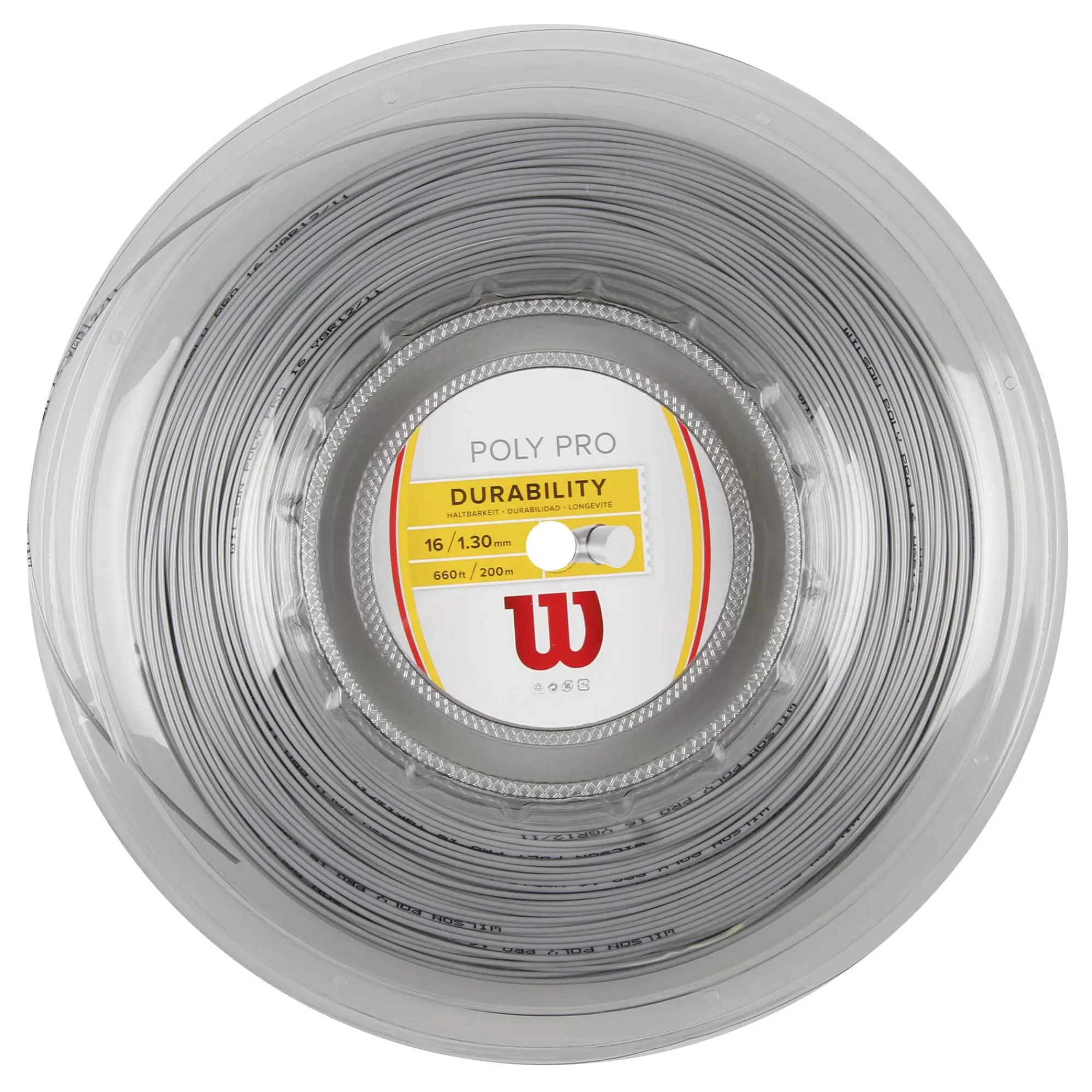Poly Pro String Reel 200m - Silver>Wilson Cheap