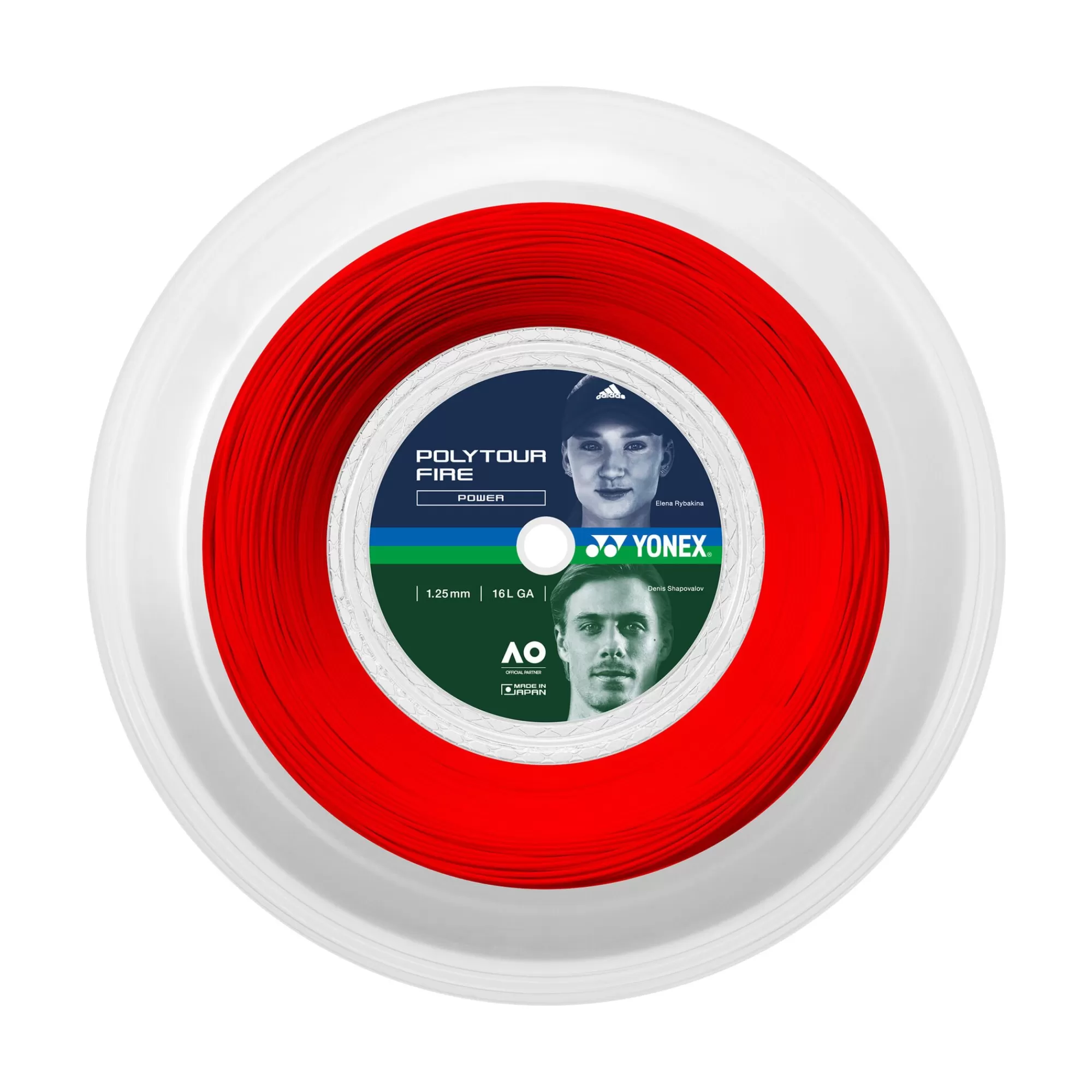 Poly Tour Fire String Reel 200m ->Yonex Best