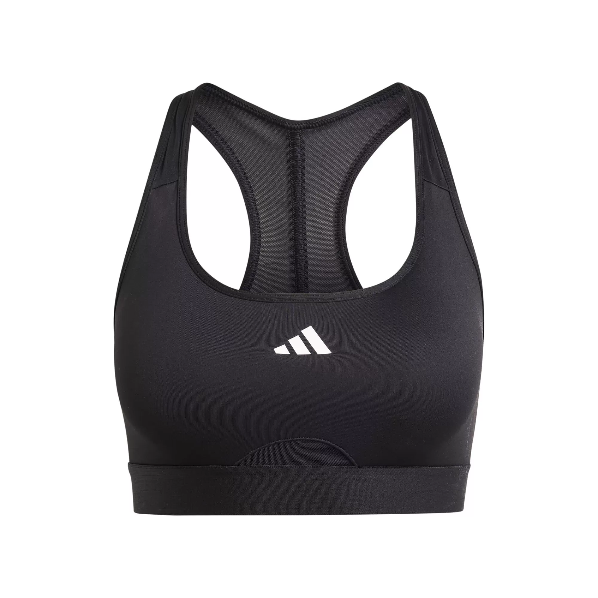 Power Racer Medium Sports Bras Women ->adidas Flash Sale
