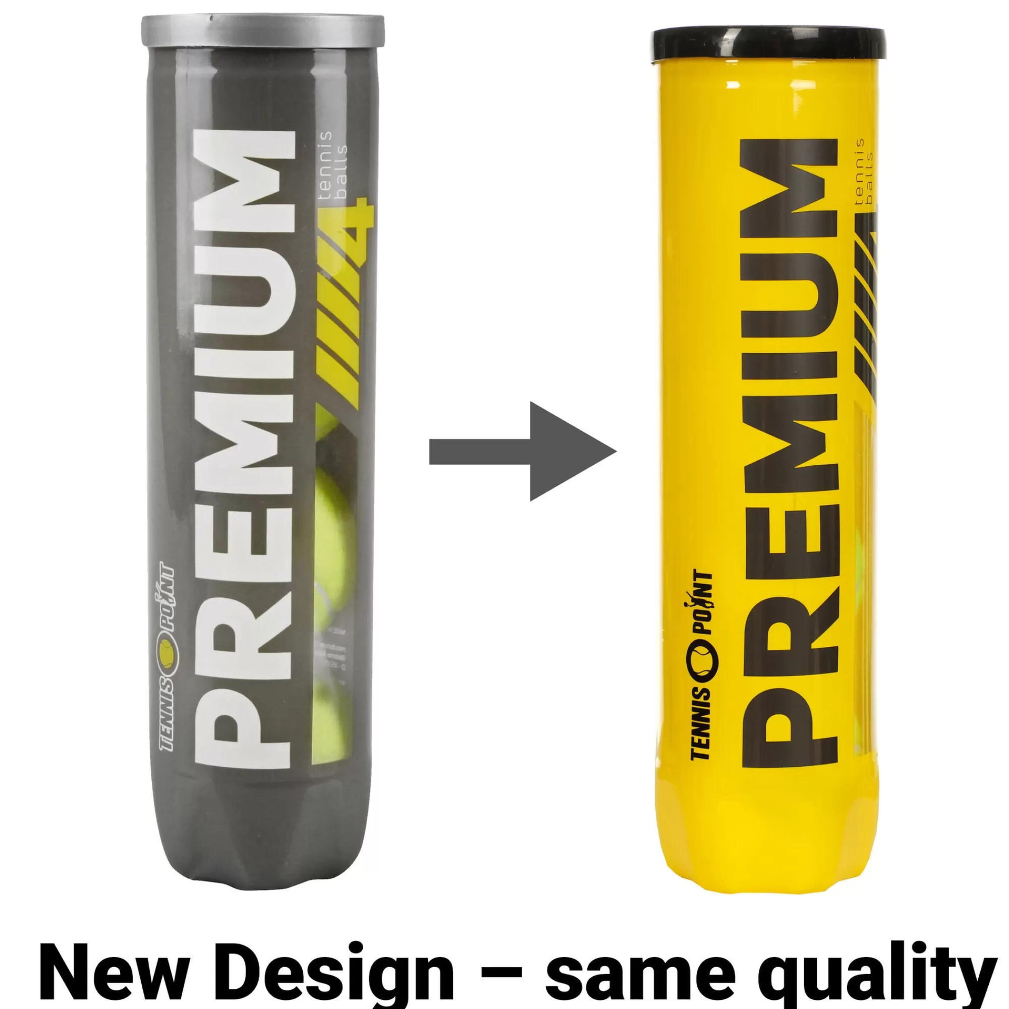 Premium 4 Ball Tube>Tennis-Point Hot