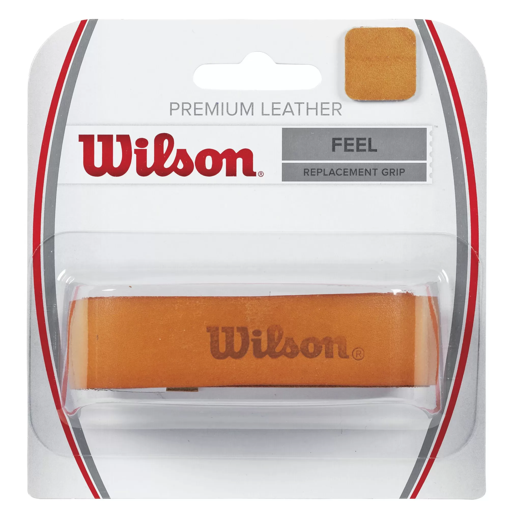 Premium Leather Replacement Grip 1 Pack - Brown>Wilson Fashion