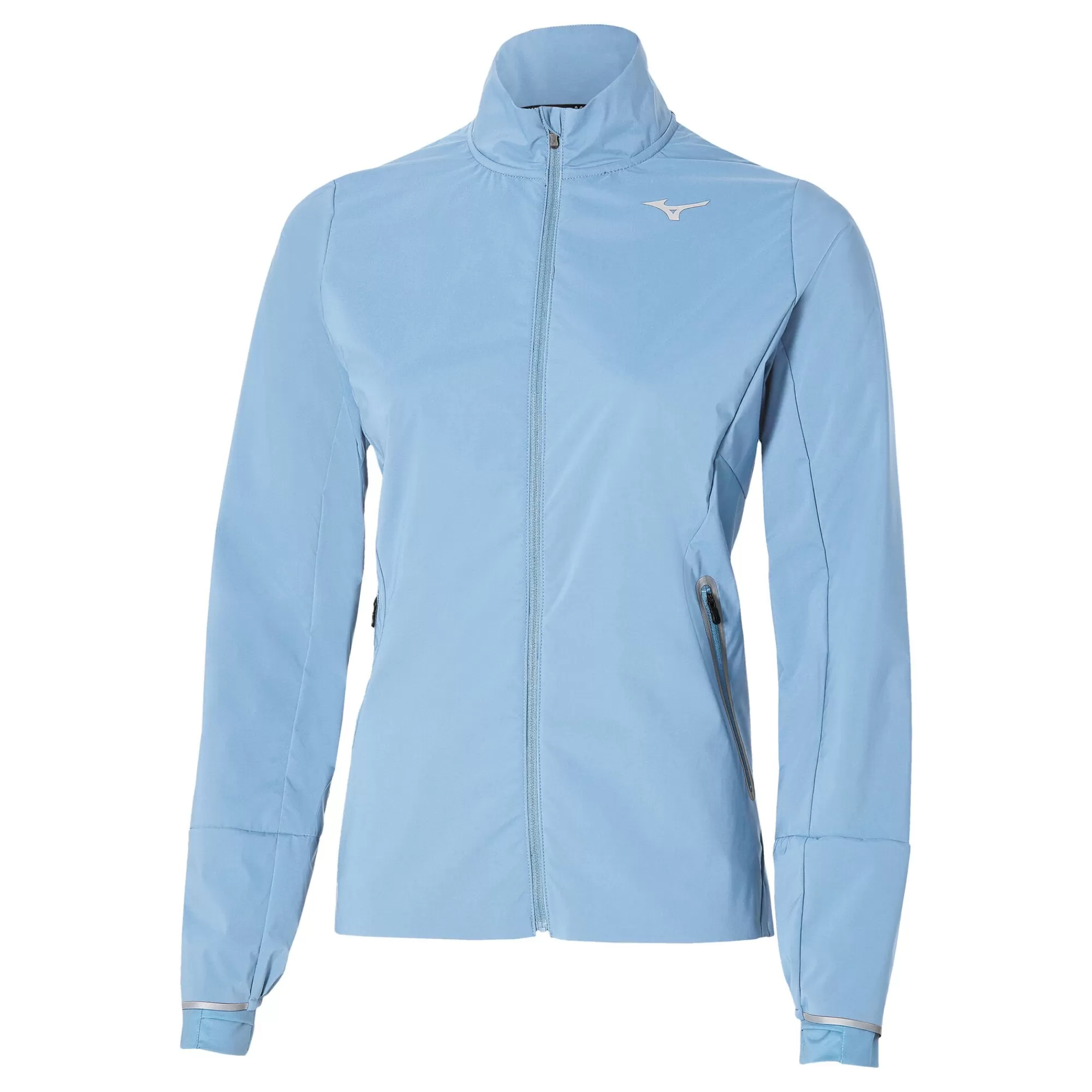 Premium Warm Running Jacket Women - Light Blue>Mizuno Online