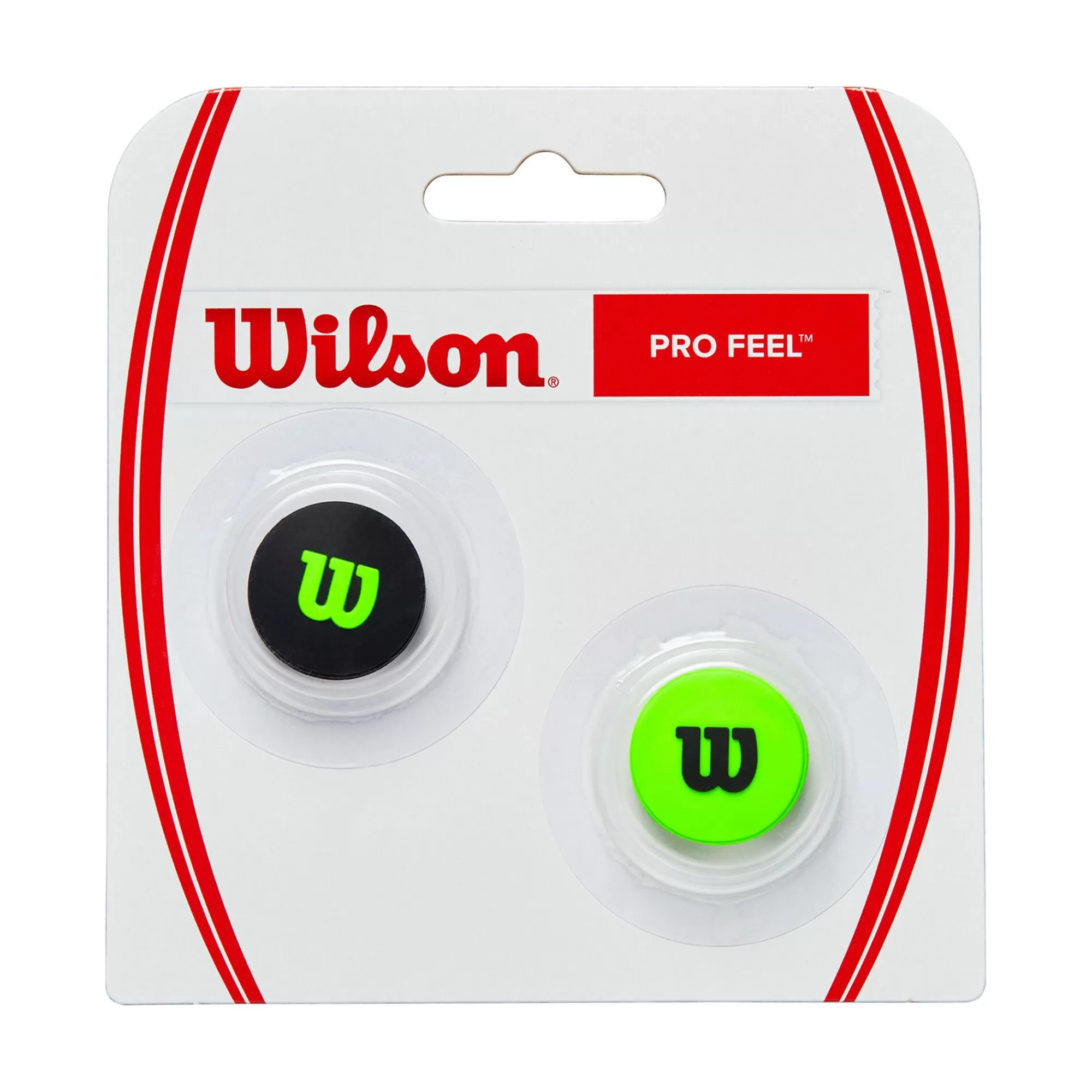 Pro Feel Blade Dampener 2 Pack - Black, Green>Wilson Shop