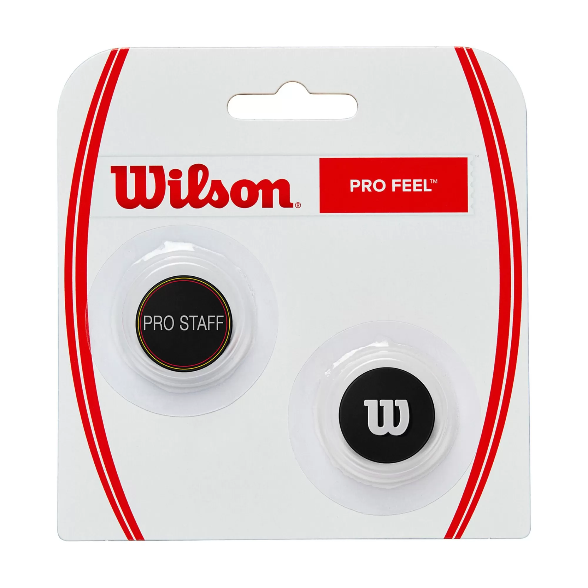 Pro Feel Pro Staff Dampener 2 Pack - Black, Silver>Wilson Sale