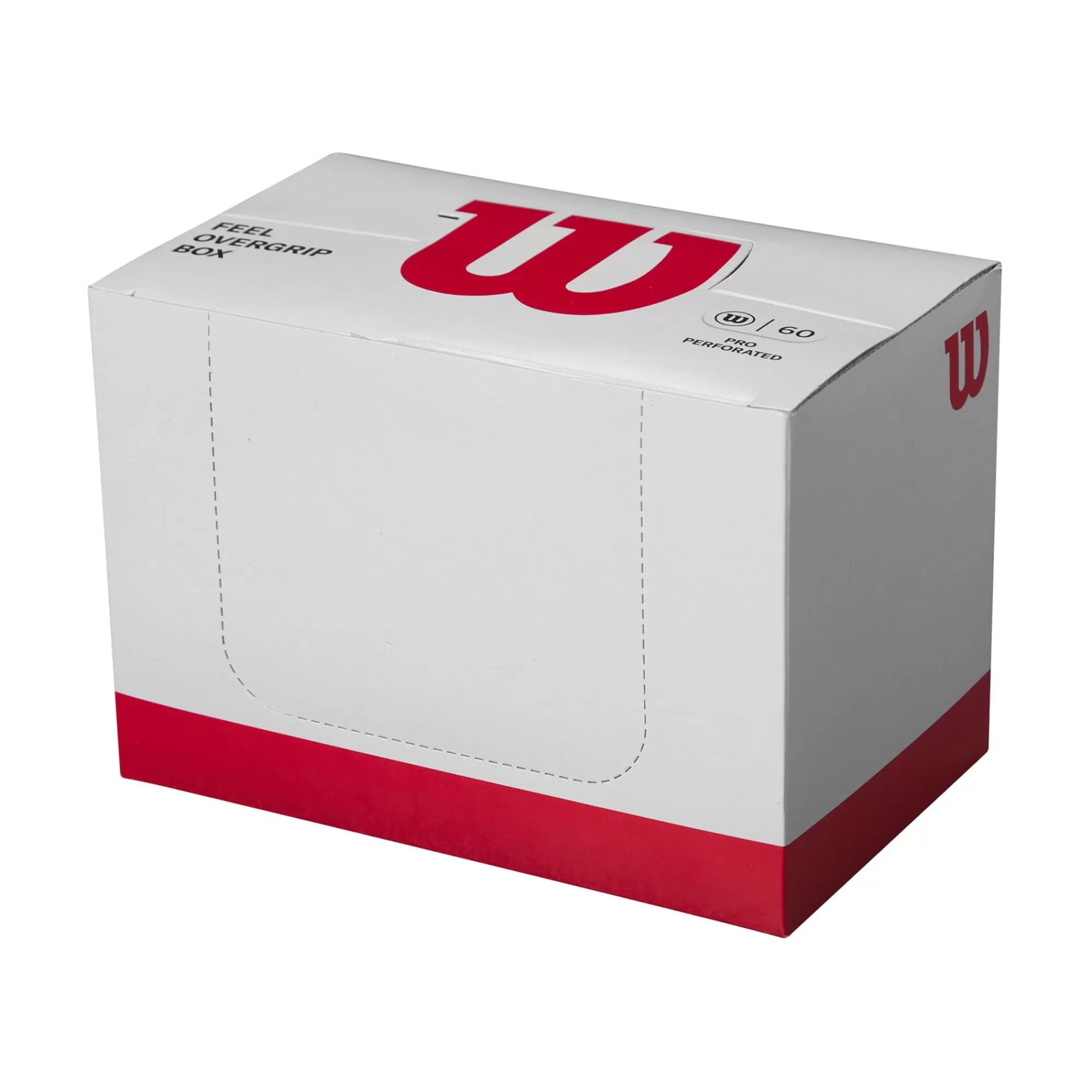 Pro Overgrip Perforated 60 Pack - White>Wilson Hot