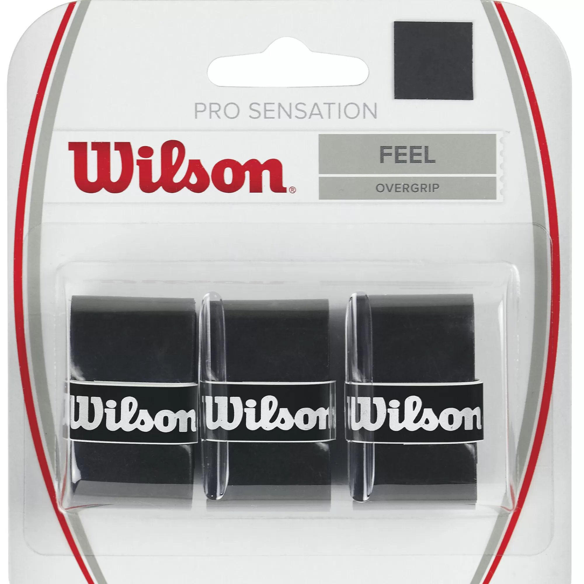 Pro Overgrip Sensation 3 Pack - Black>Wilson Flash Sale