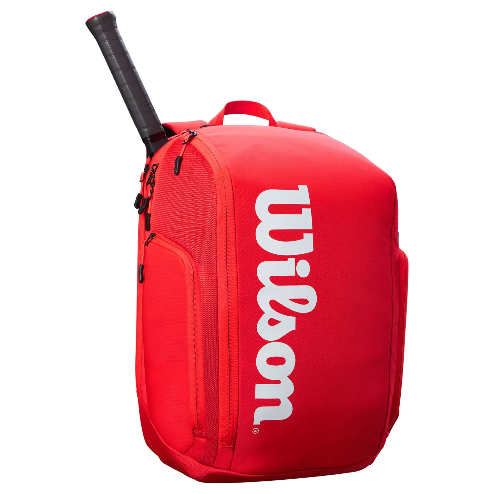 Pro Staff Super Tour Backpack - Red, White>Wilson Cheap