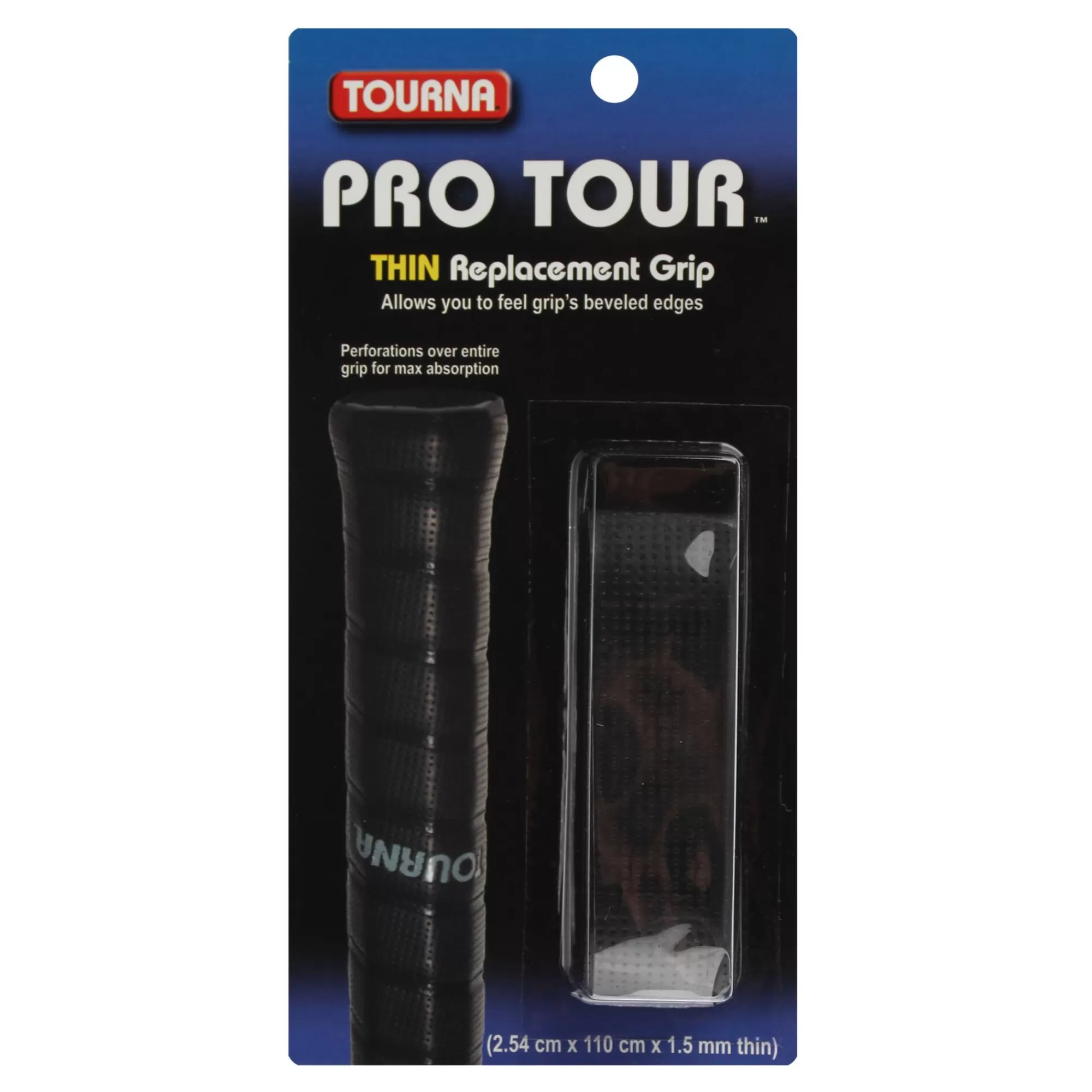 Pro Tour Grip 1 Pack - Black>Tourna Flash Sale