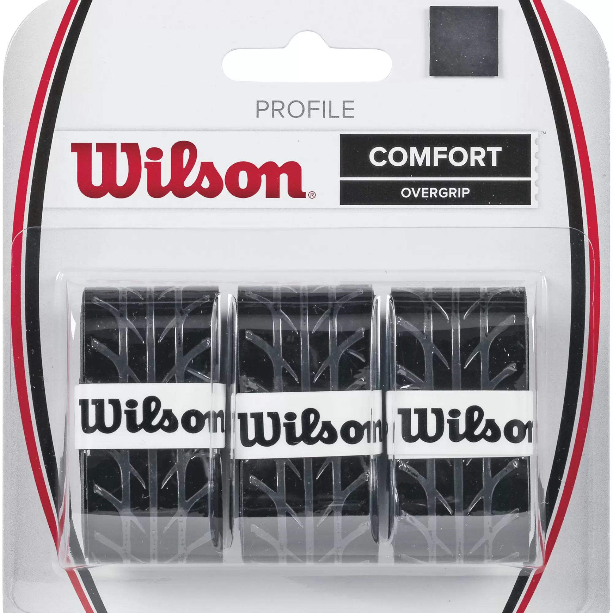 Profile Overgrip 3 Pack - Black>Wilson Cheap