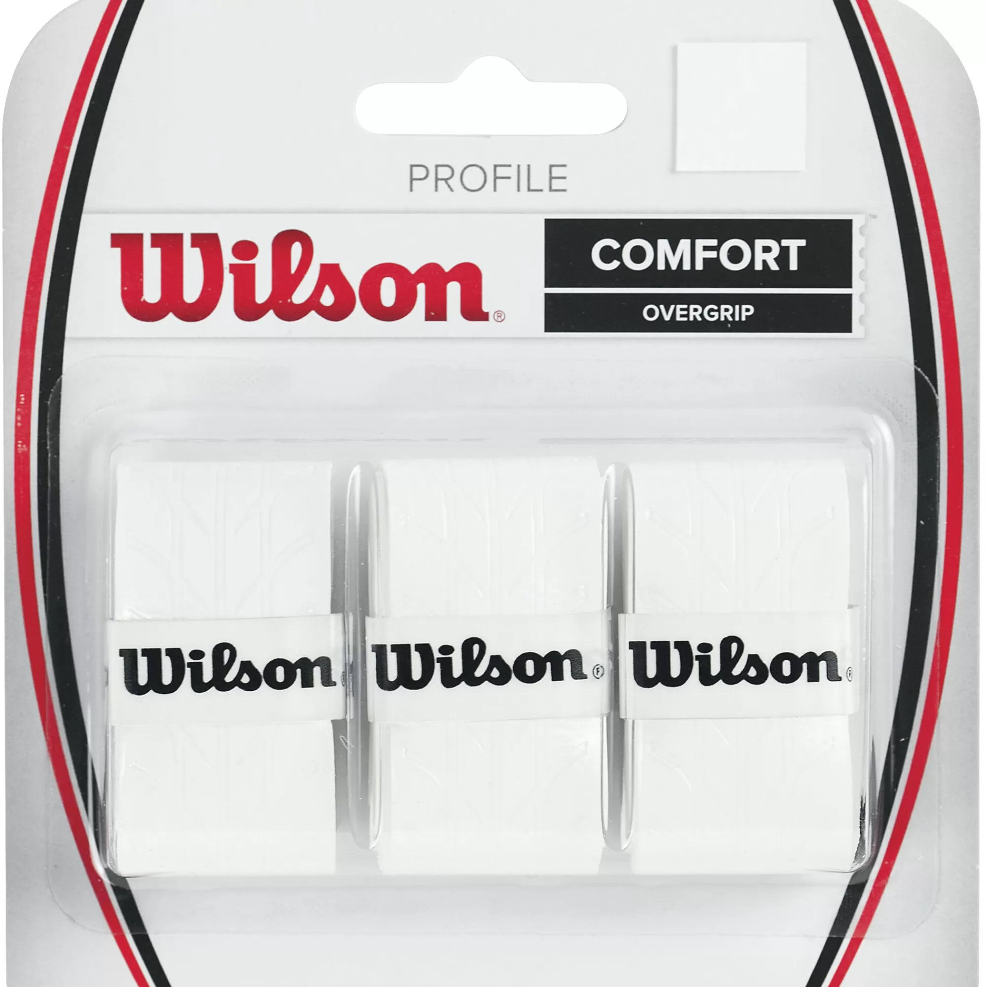 Profile Overgrip 3 Pack - White>Wilson Fashion