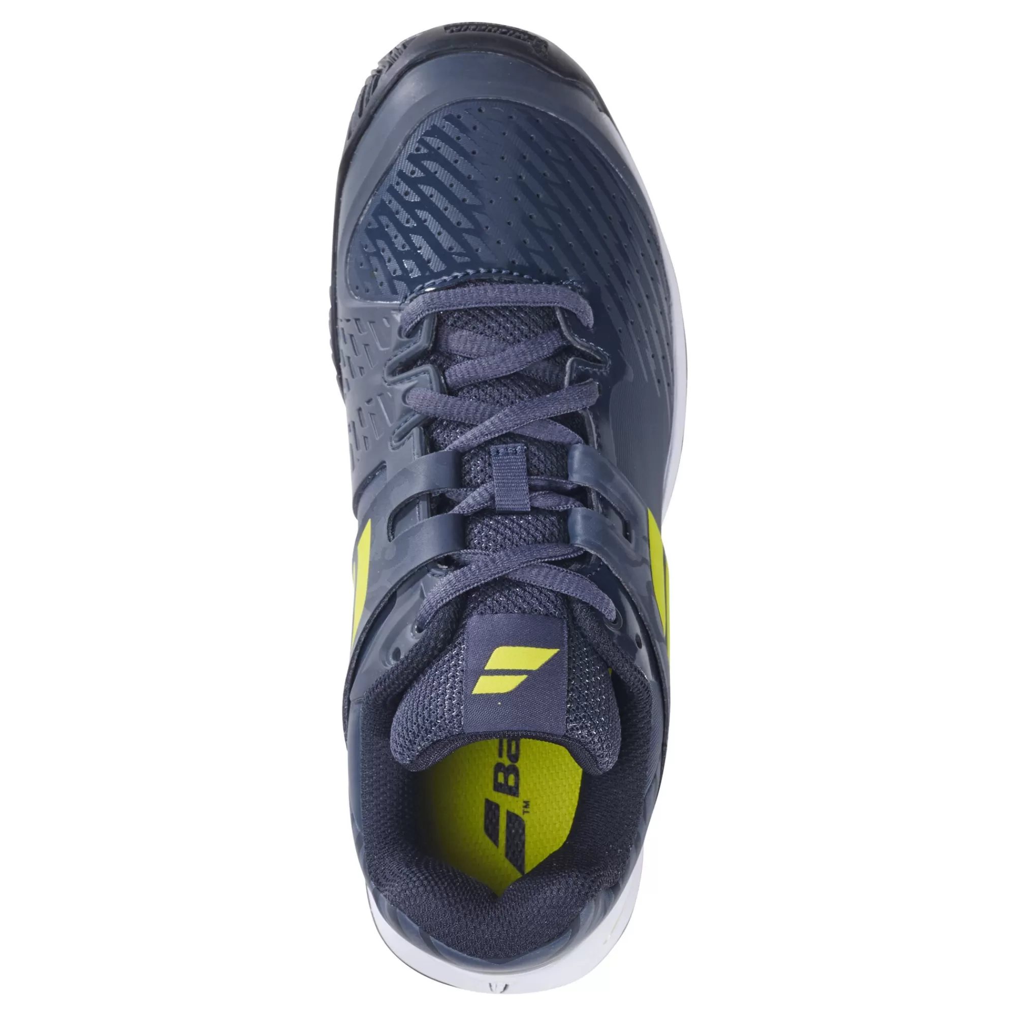 Propulse Clay Court Shoe Kids - Dark Blue, Neon Green>Babolat Hot