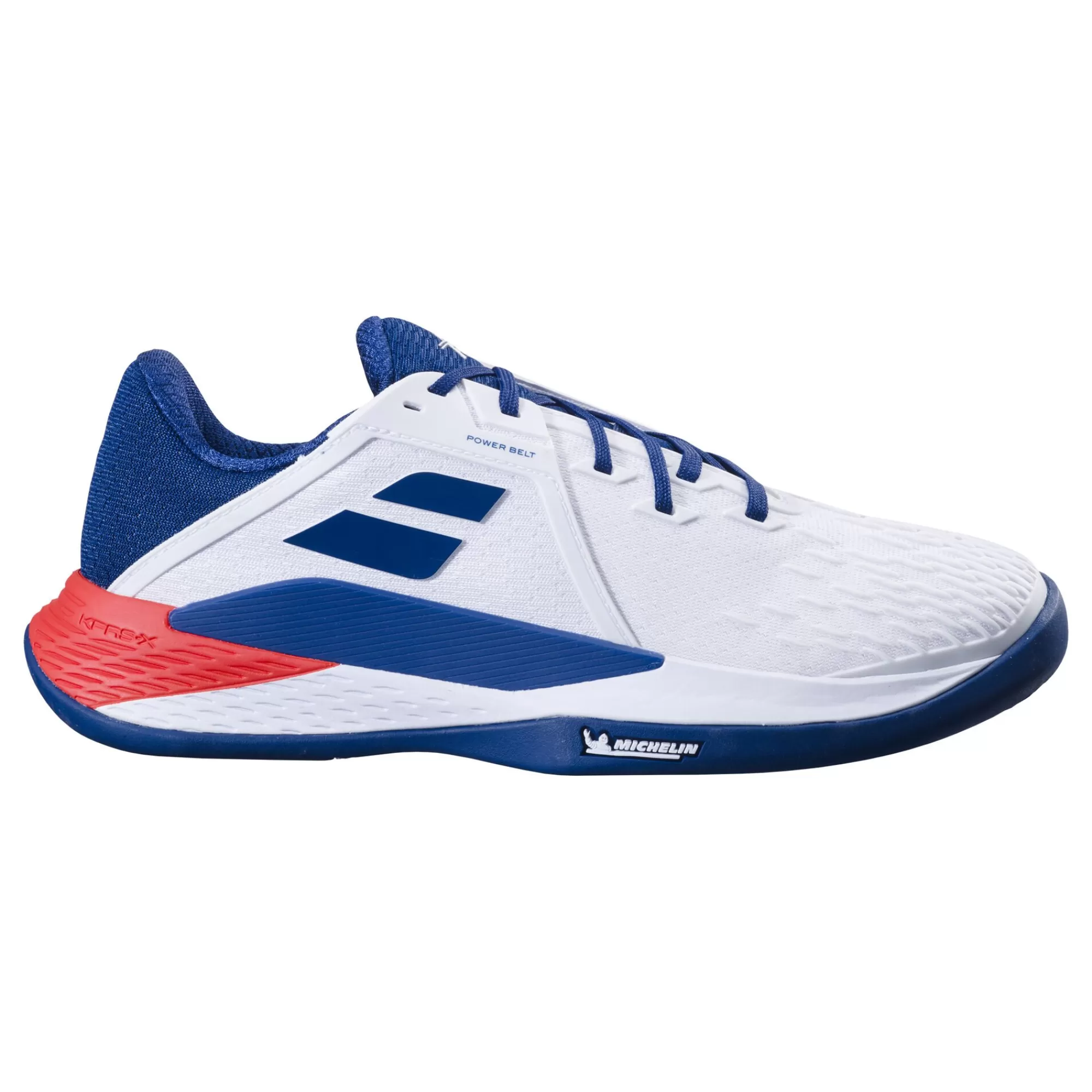 Propulse Fury 3 Clay Court Shoe Men - White, Dark Blue>Babolat Outlet