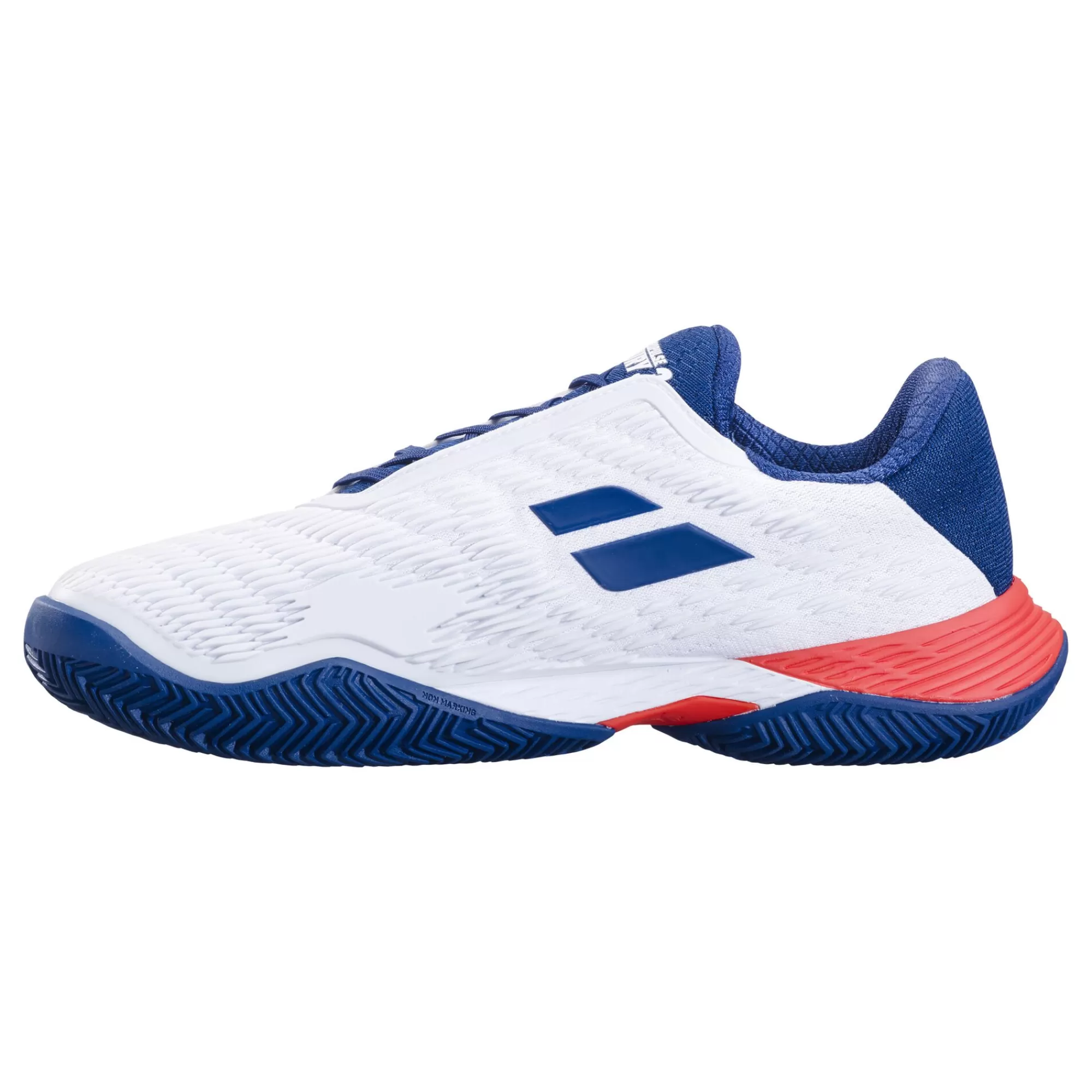 Propulse Fury 3 Clay Court Shoe Men - White, Dark Blue>Babolat Outlet