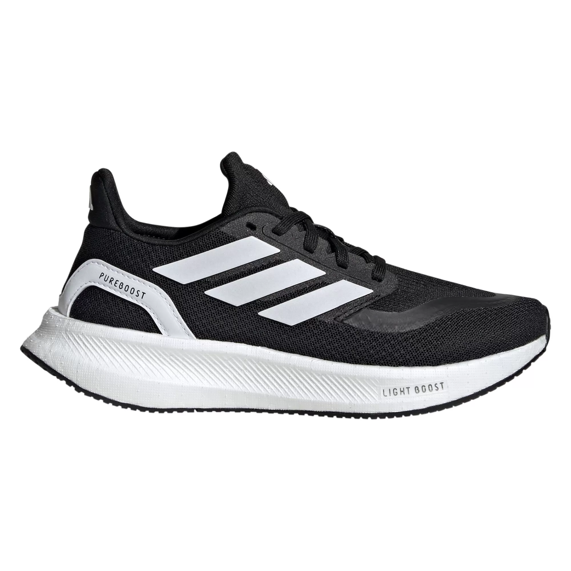 Pureboost 5 Neutral Running Shoe Kids - Black, White>adidas New