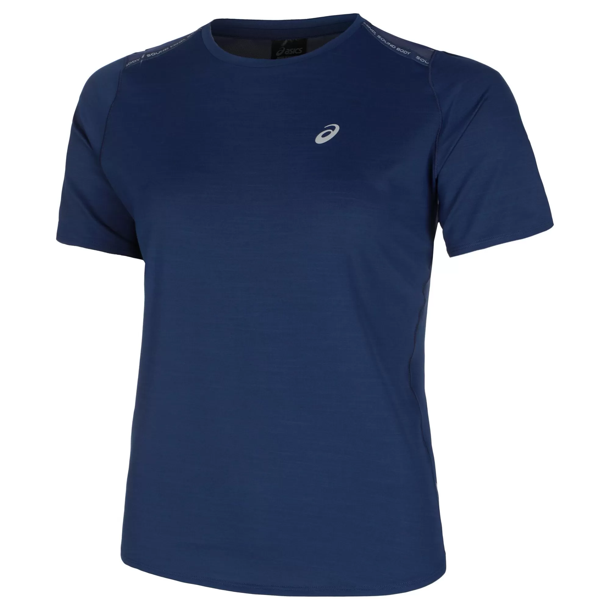 Road Running Shirt Women - Dark Blue>ASICS Sale