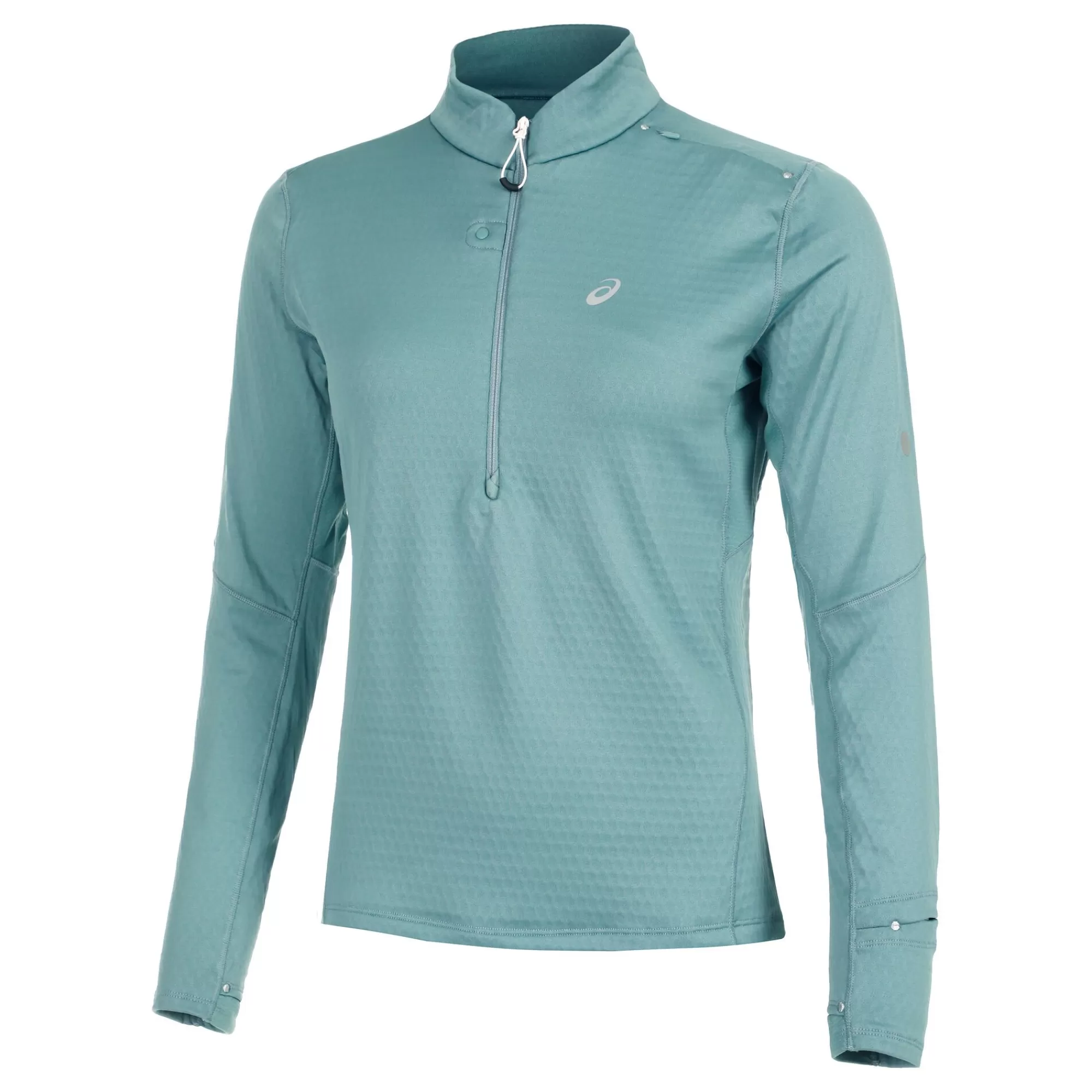 Road Winter 1/2 Zip Mid Layer Running Shirt Women ->ASICS Clearance