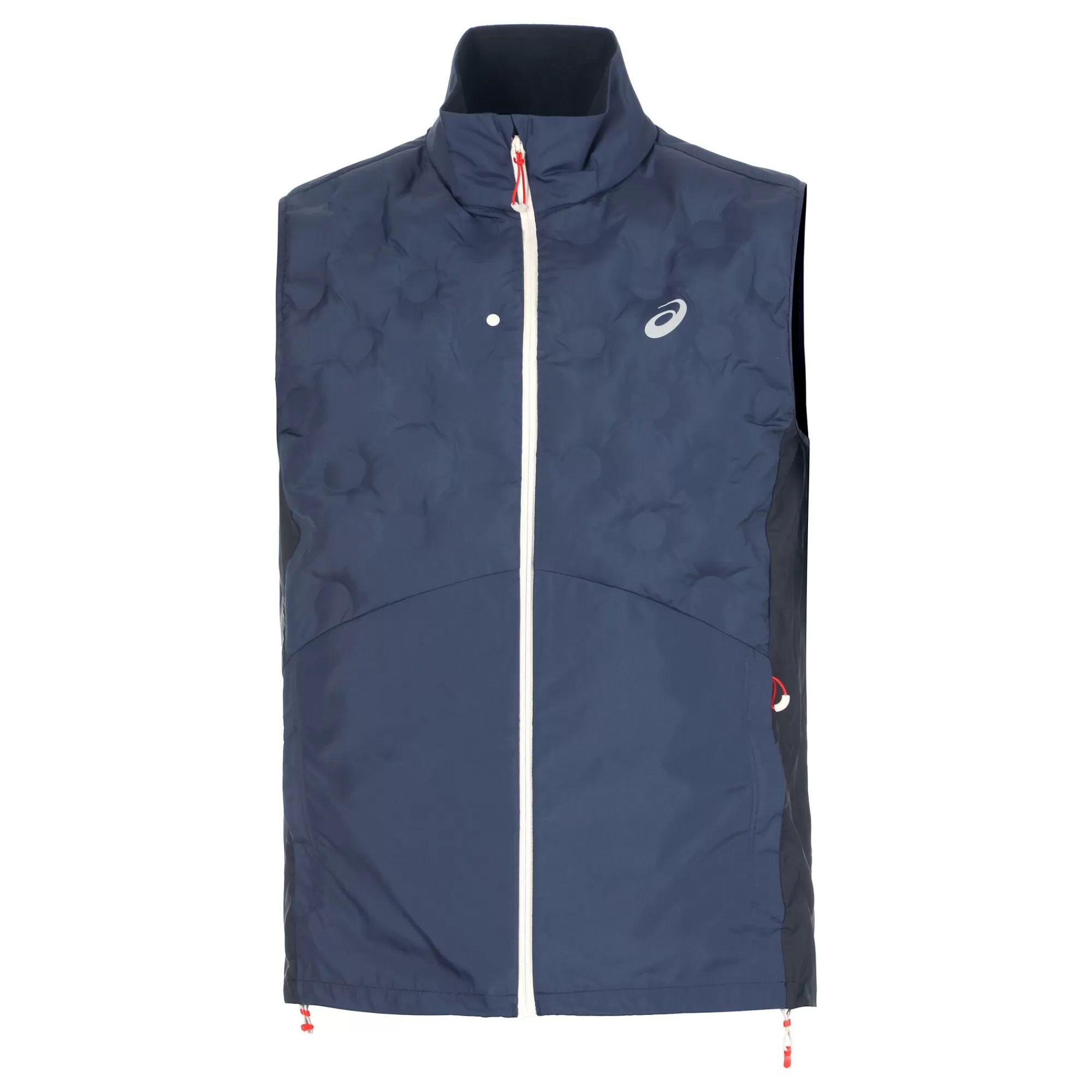 Road Winter Running Vests Men - Dark Blue>ASICS Clearance