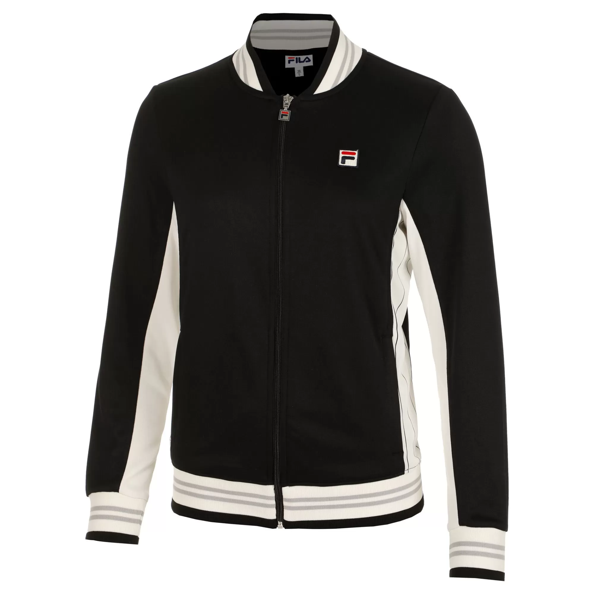 Romy Training Jacket Women - Black, White>Fila Clearance