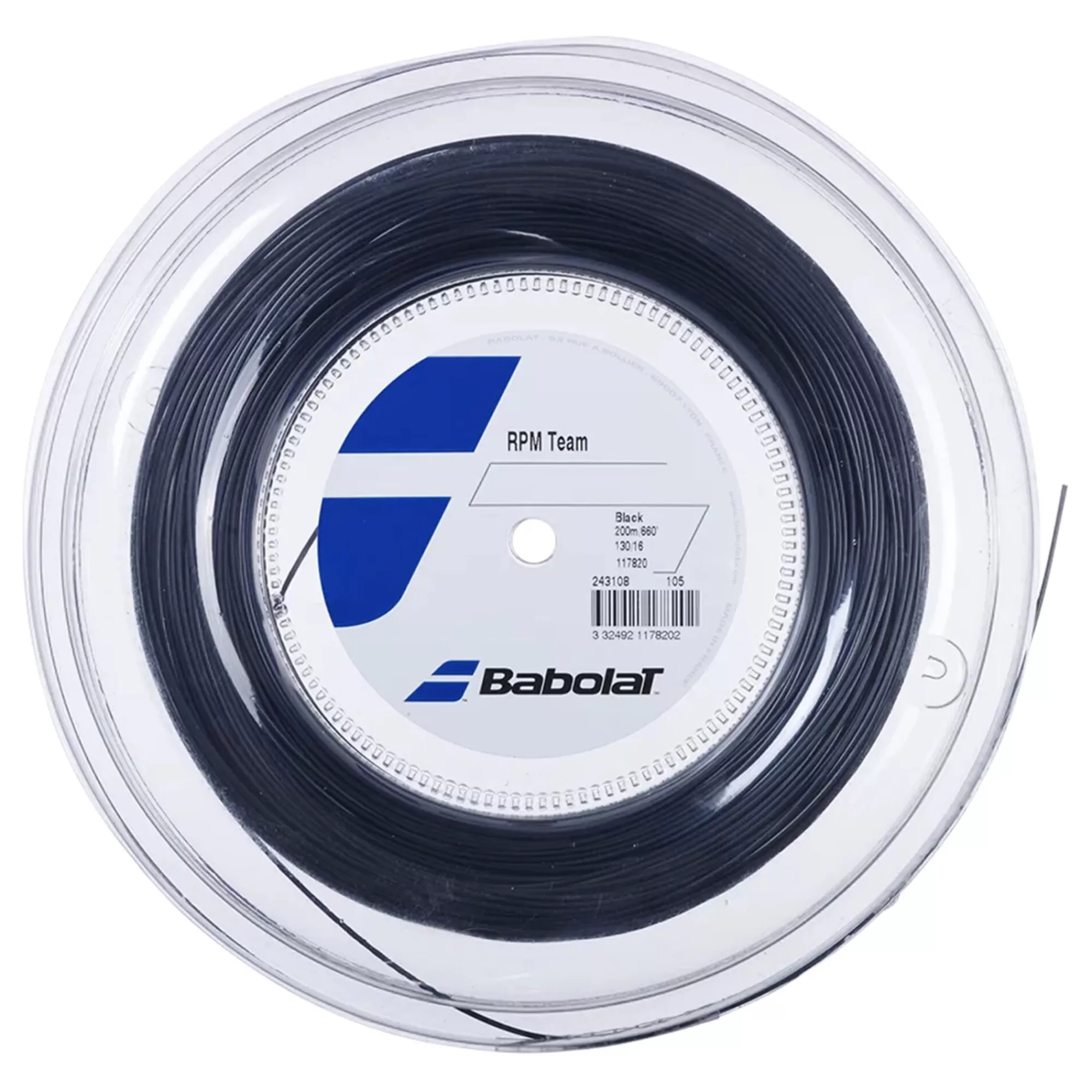 RPM Team String Reel 200m - Black>Babolat Fashion