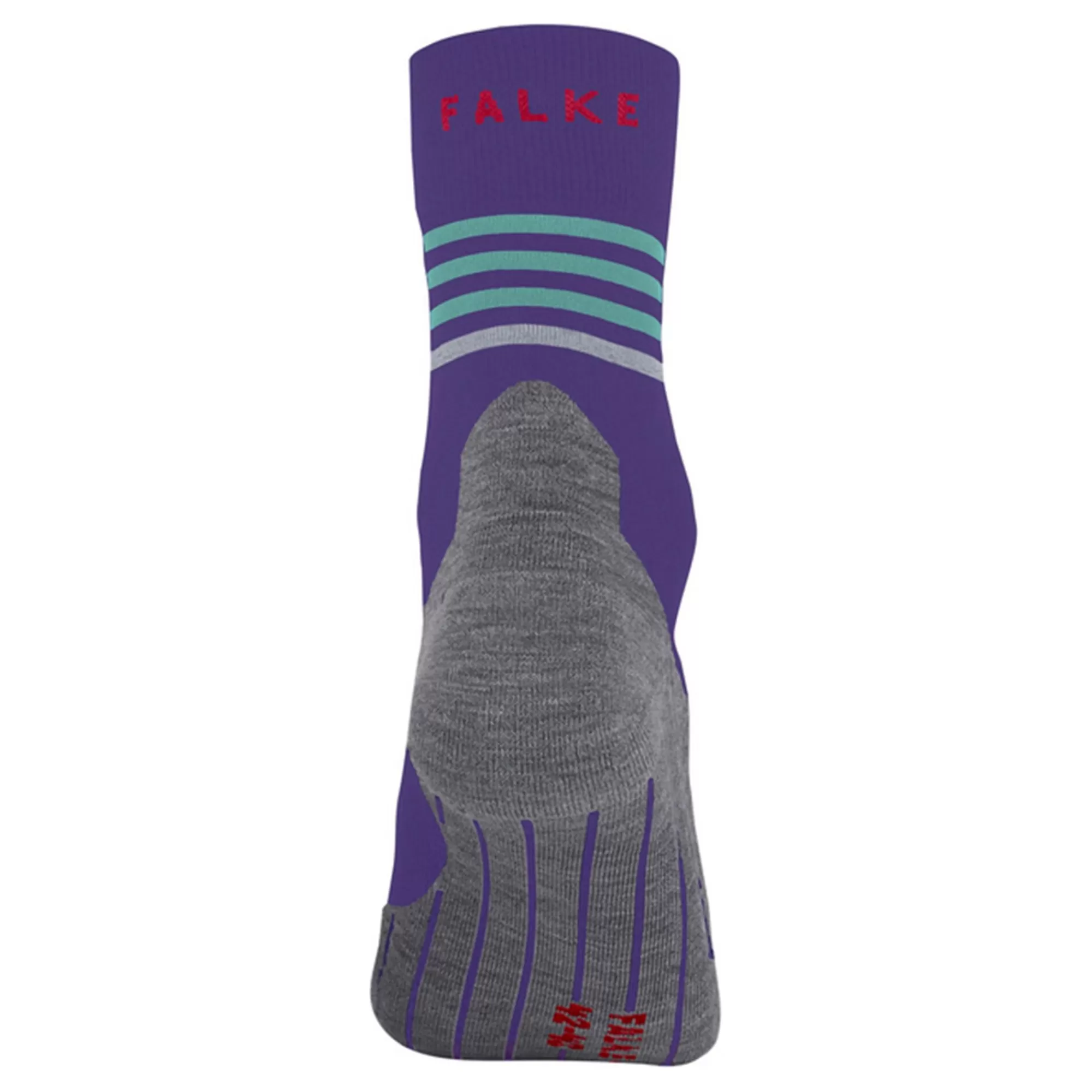 RU4 Endurance Reflect Running Socks Women - Violet, Grey>Falke Shop