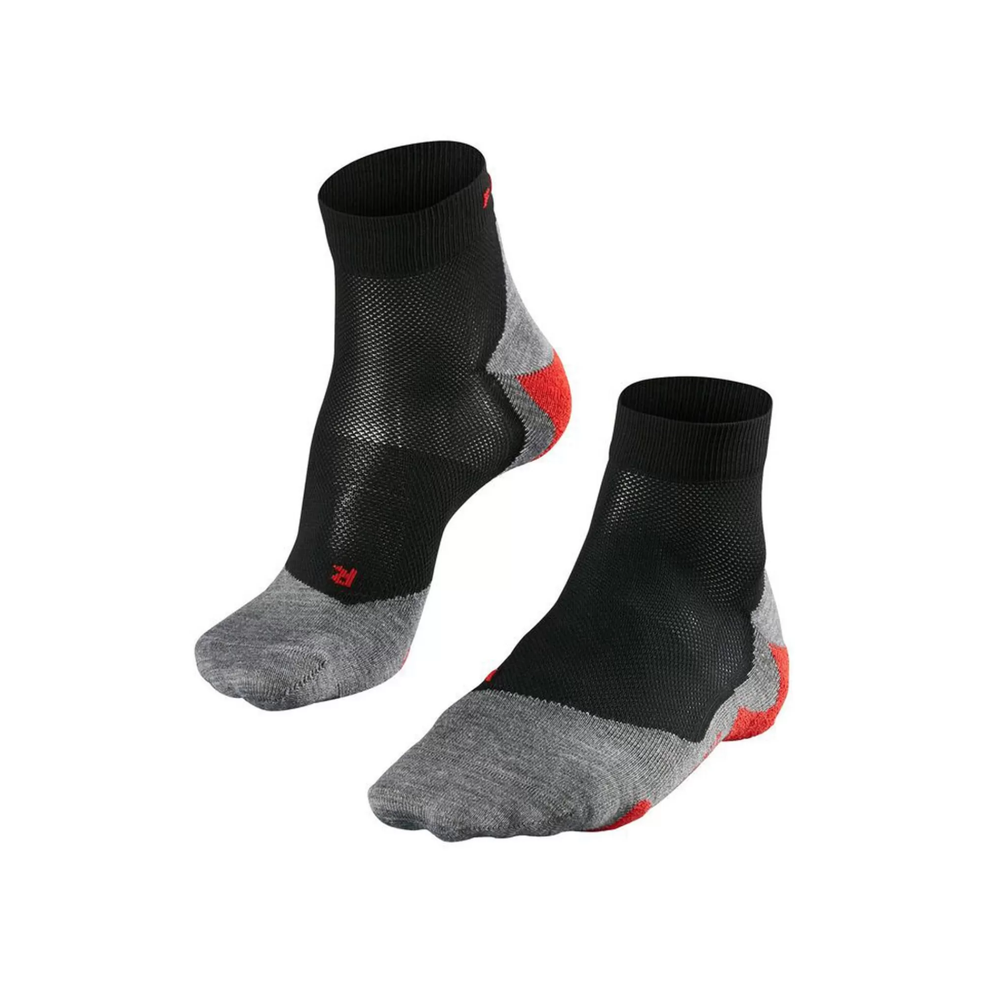 RU5 Race Short Running Socks Men - Black, Lightgrey>Falke Flash Sale