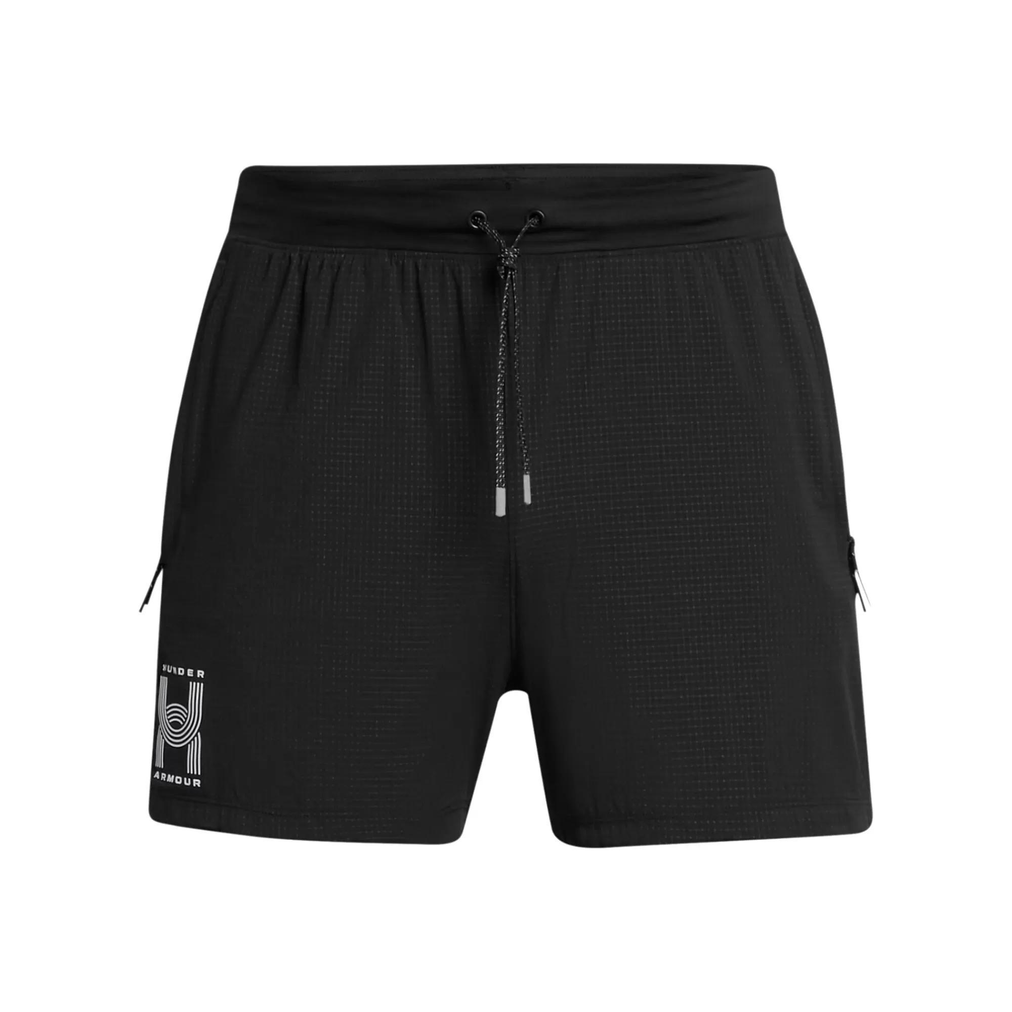 Run Anywhere Running Shorts Men - Black, White>Under Armour Clearance