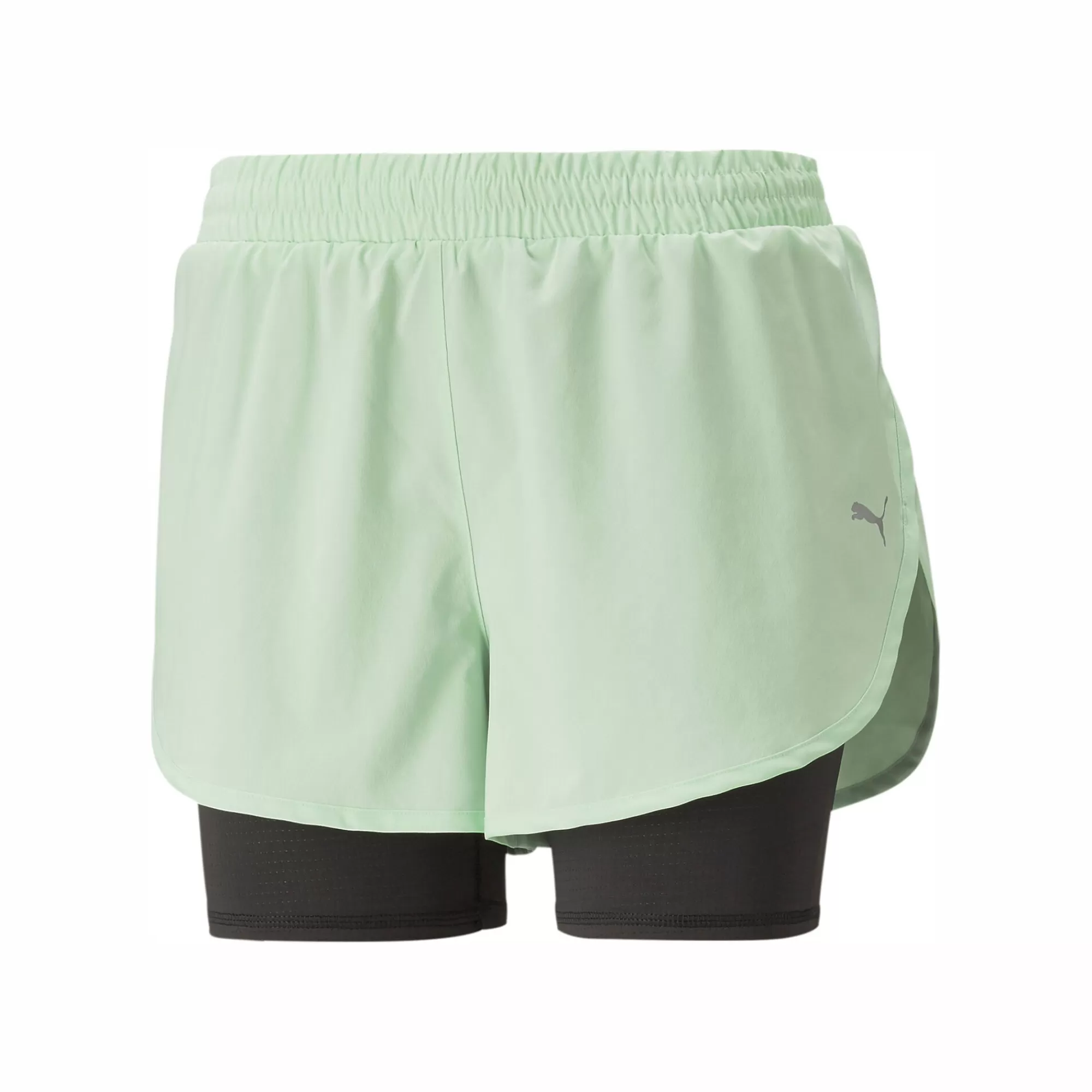Run Favorite Woven 2in1 3in Shorts Women - Mint, Black>Puma Flash Sale