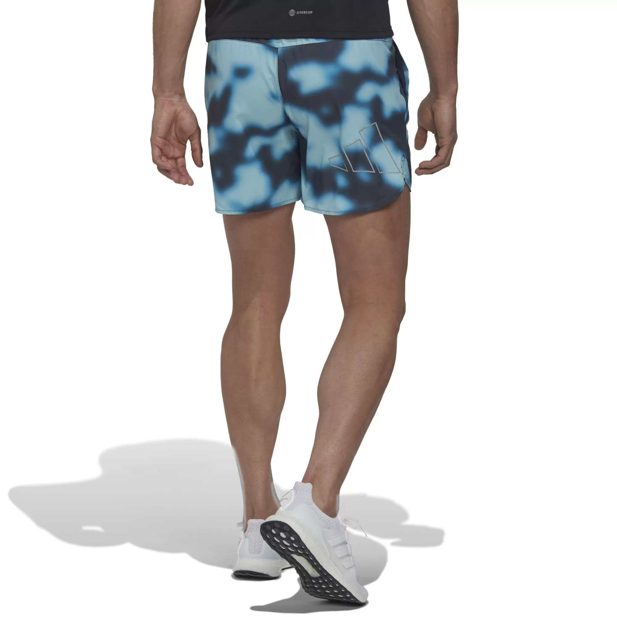 Run Icons Logo Graphic All Over Print Shorts Men ->adidas Clearance