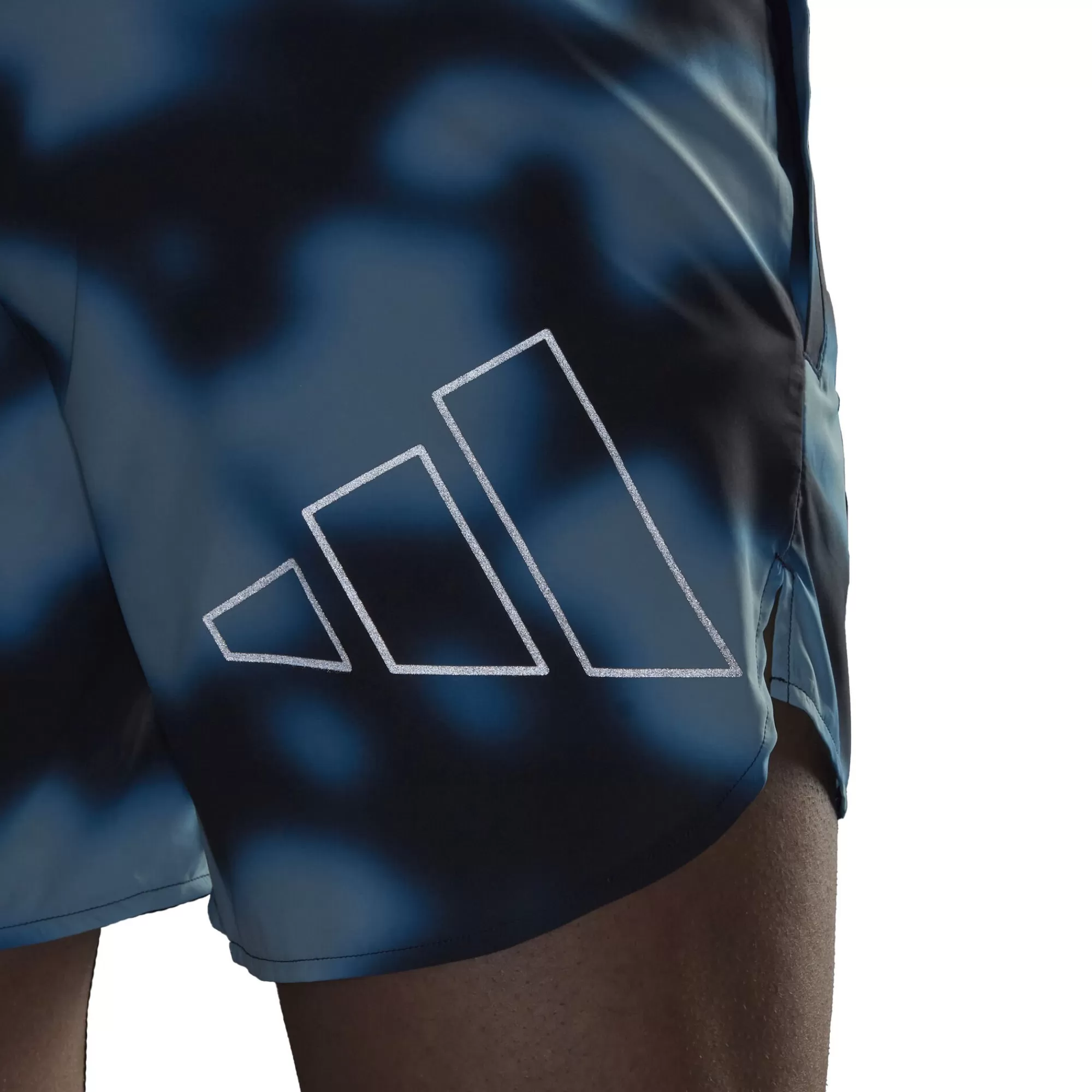 Run Icons Logo Graphic All Over Print Shorts Men ->adidas Clearance