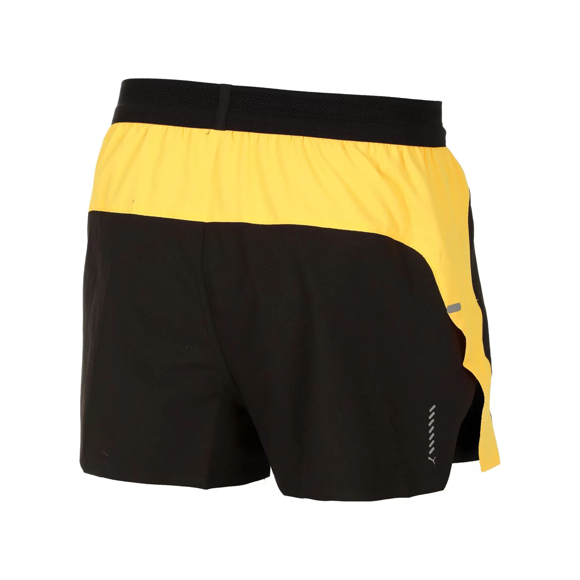 Run Ultraweave Velocity 3in Split Running Shorts Men - Black, Yellow>Puma Online