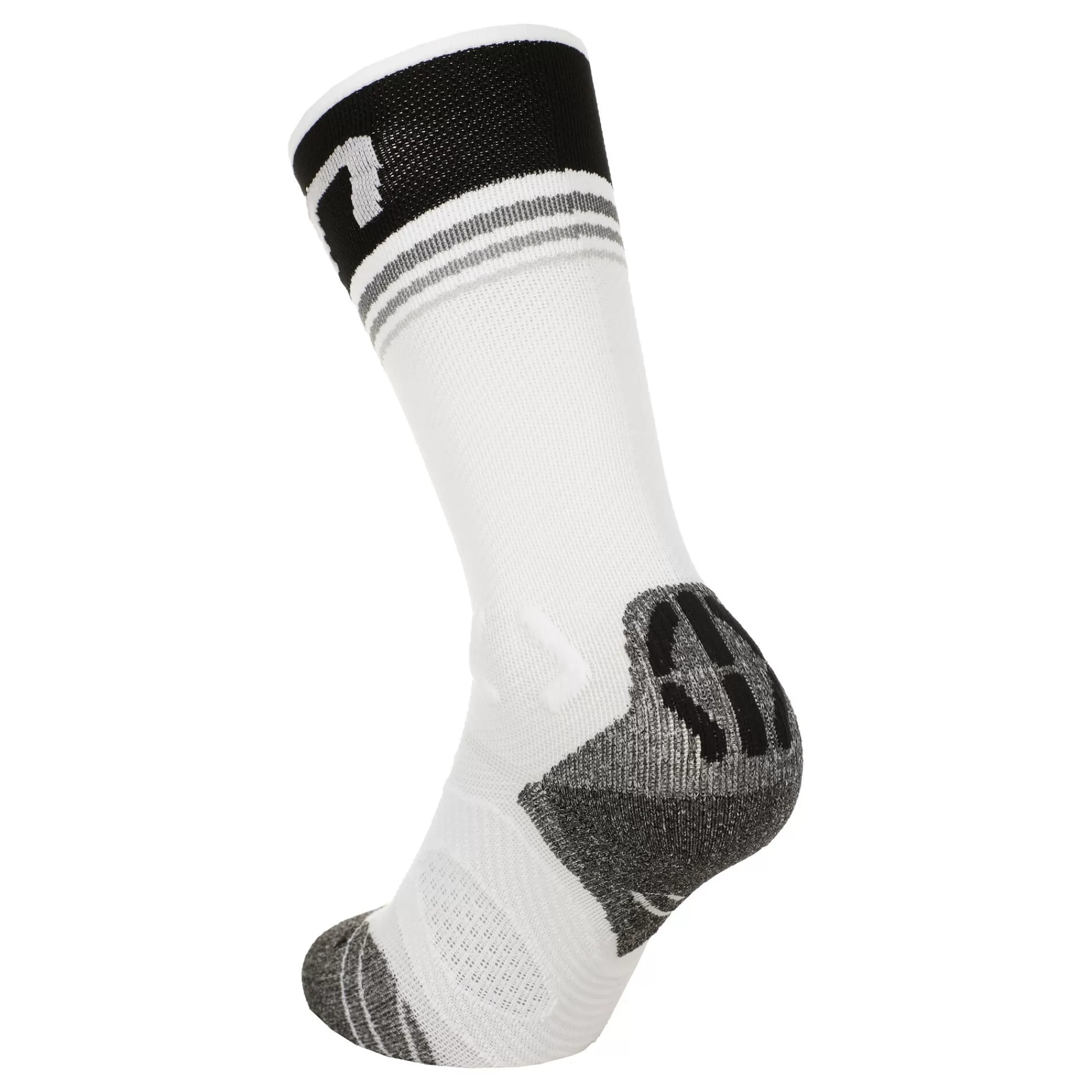 Runner'S One Mid Running Socks Women - White, Black>UYN Clearance