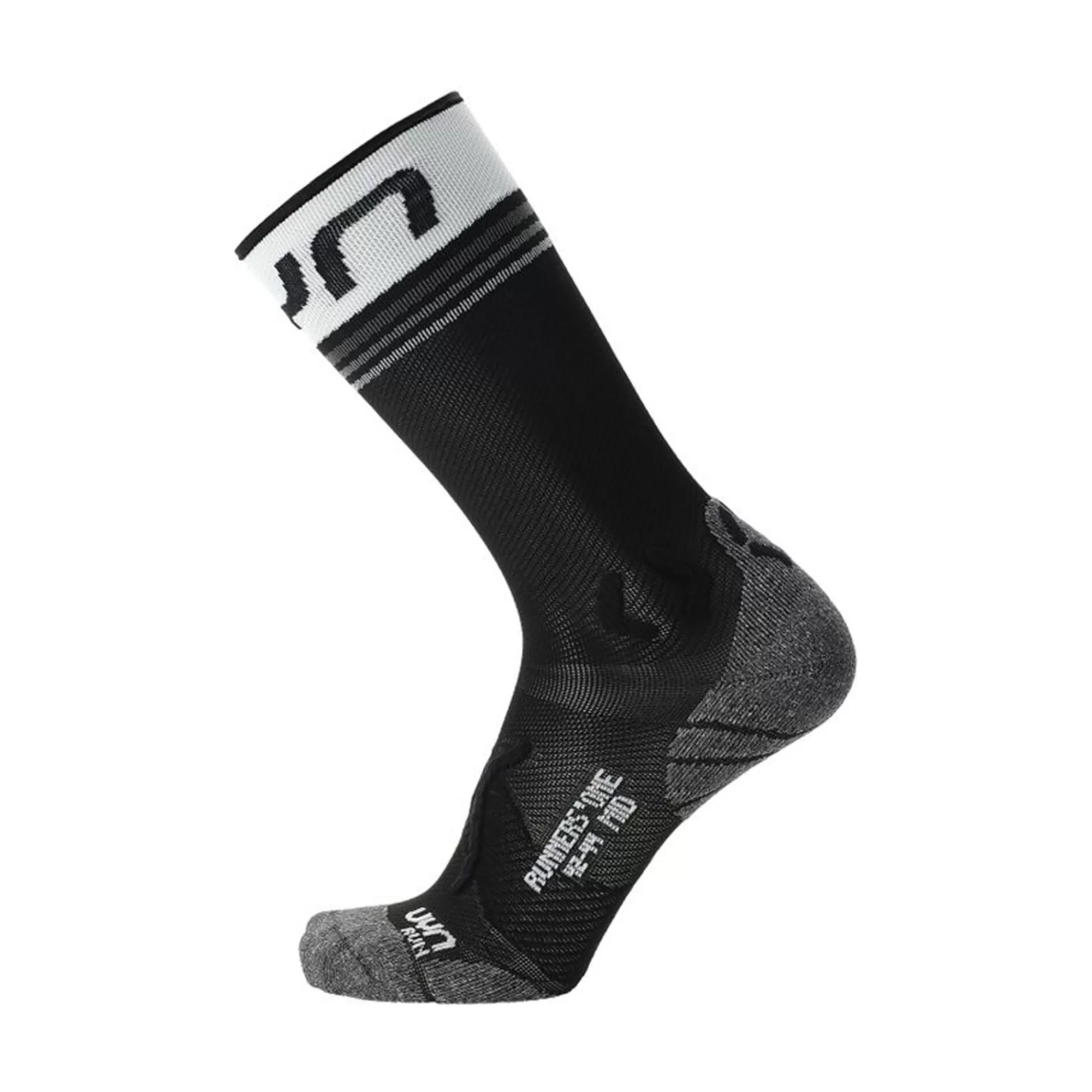 Runner's One Running Socks Men - Black, White>UYN New