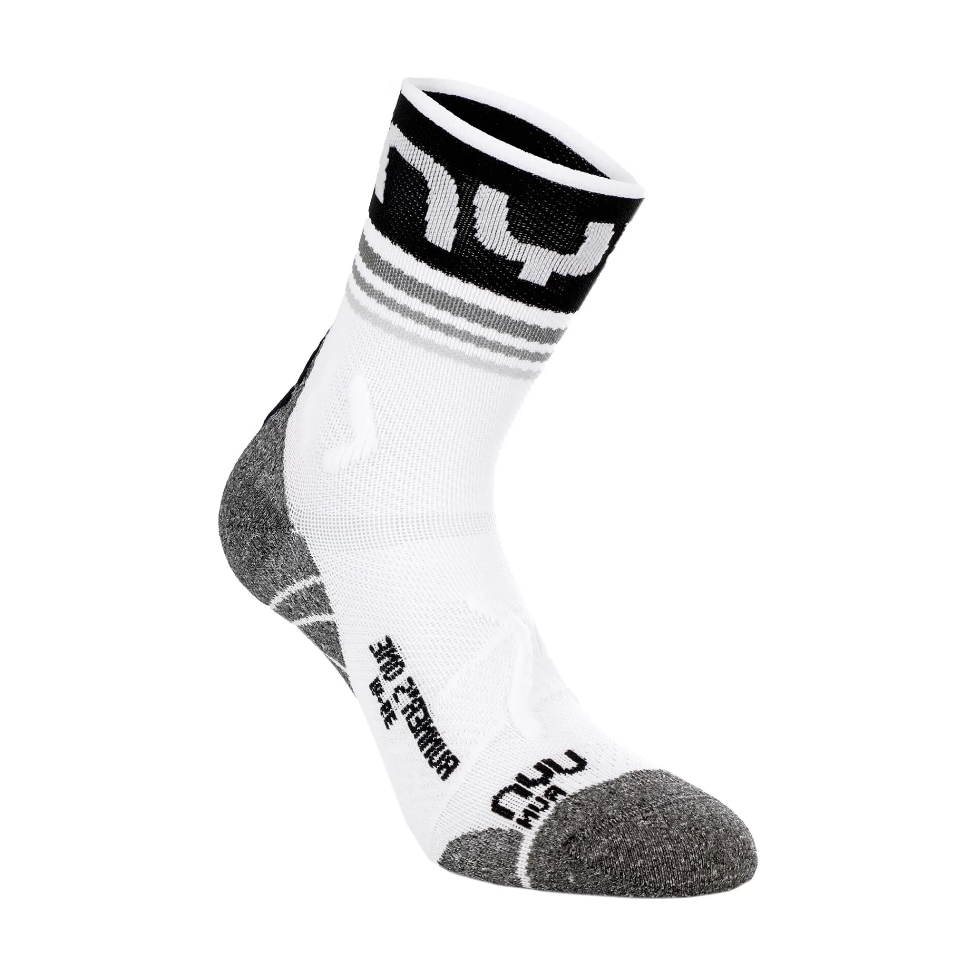 Runner's One Short Running Socks Men - White, Black>UYN Shop