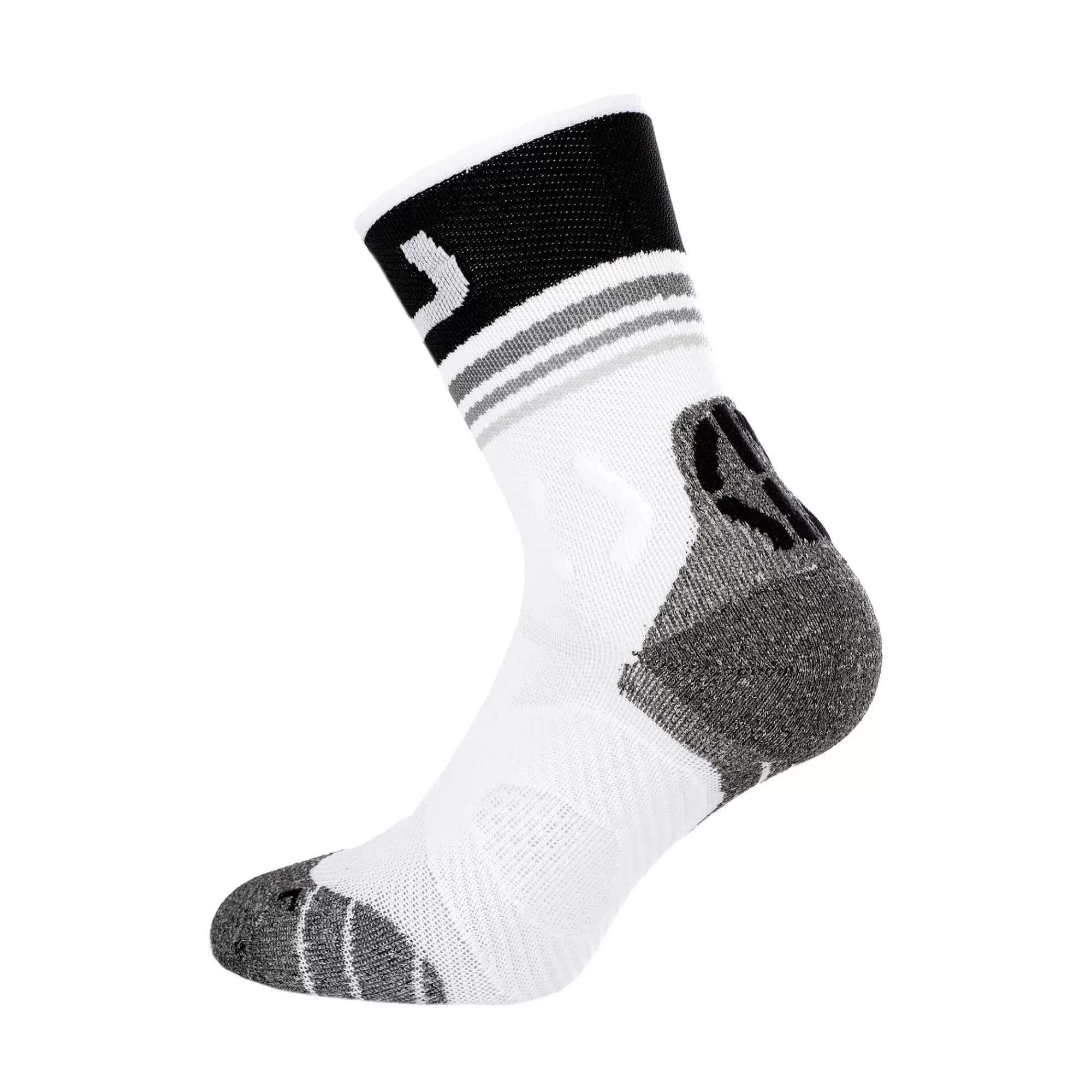 Runner's One Short Running Socks Men - White, Black>UYN Shop
