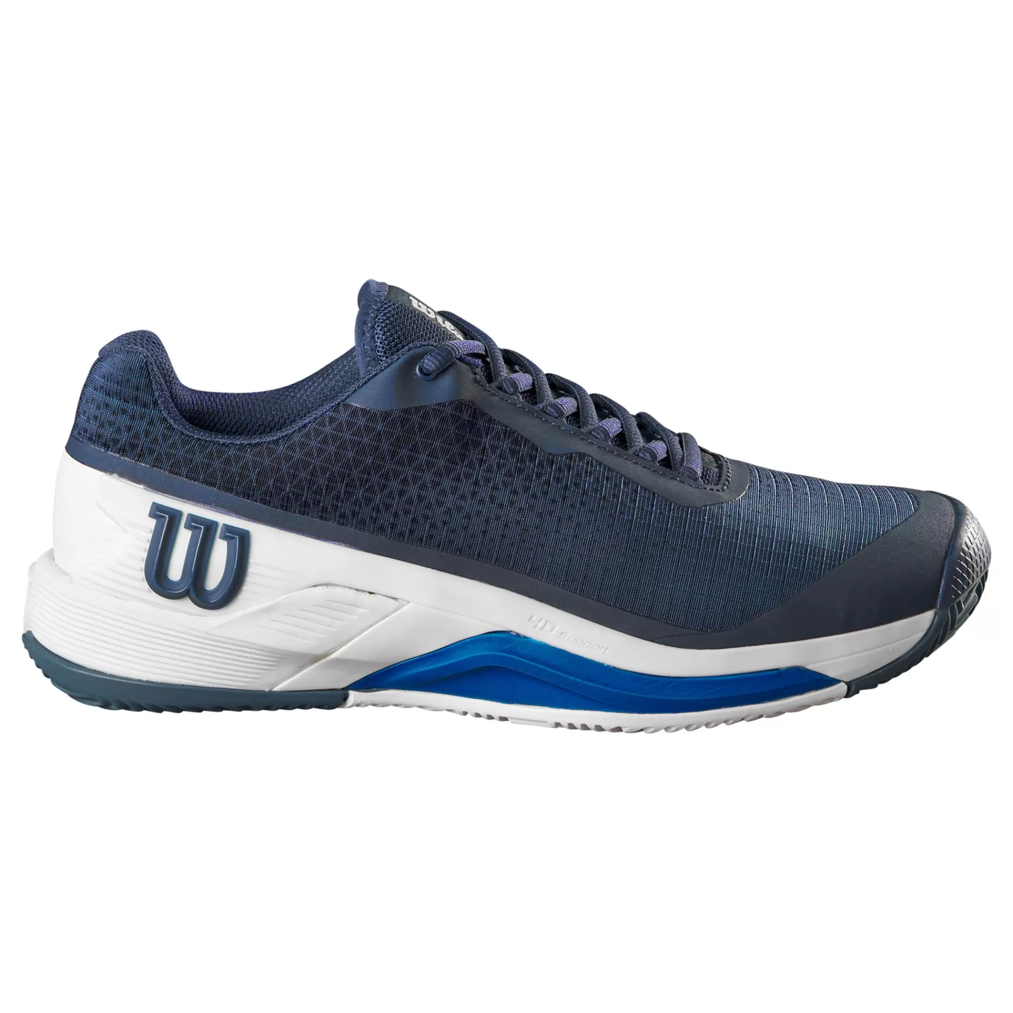 Rush Pro 4.0 Clay Court Shoe Men - Dark Blue, White>Wilson Shop