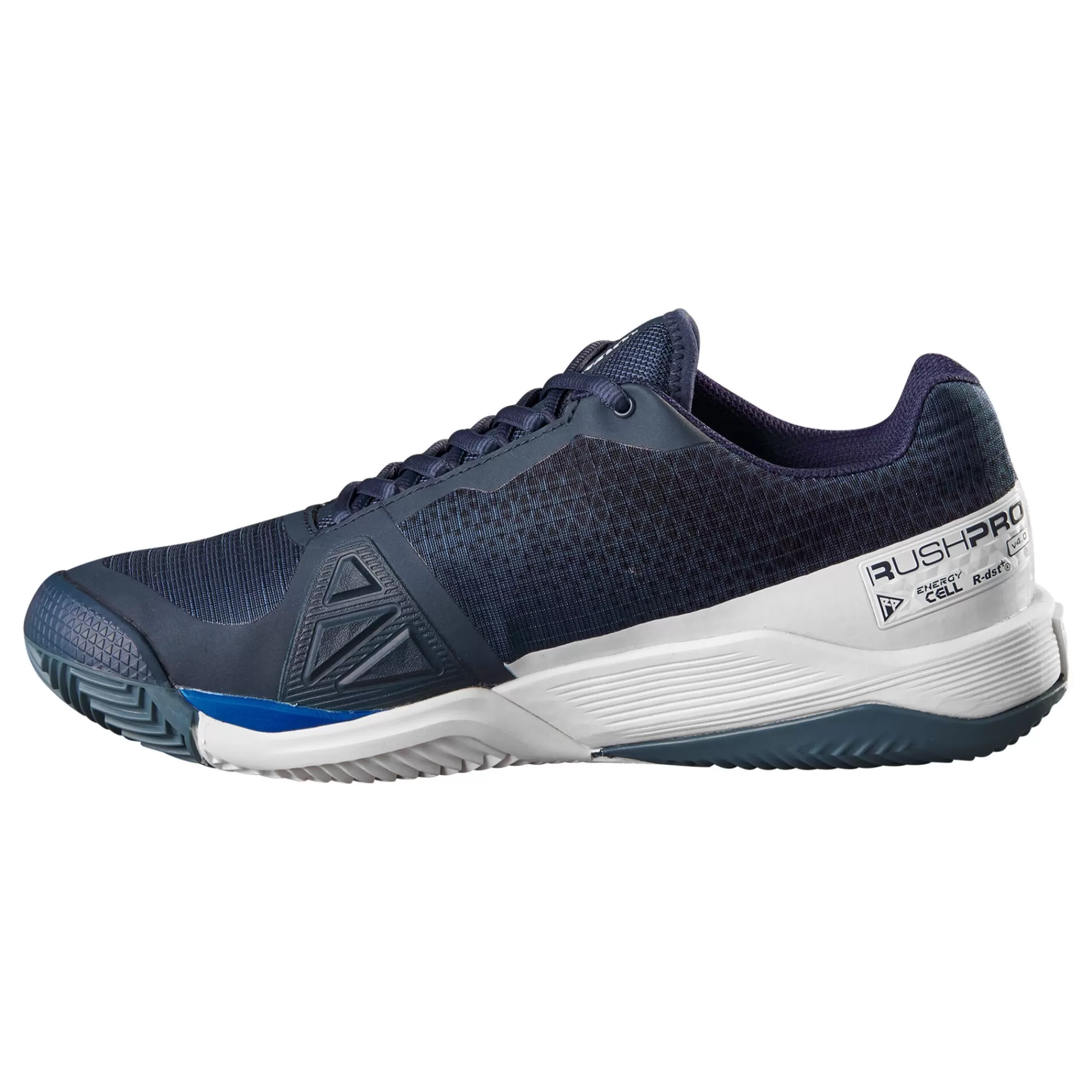 Rush Pro 4.0 Clay Court Shoe Men - Dark Blue, White>Wilson Shop