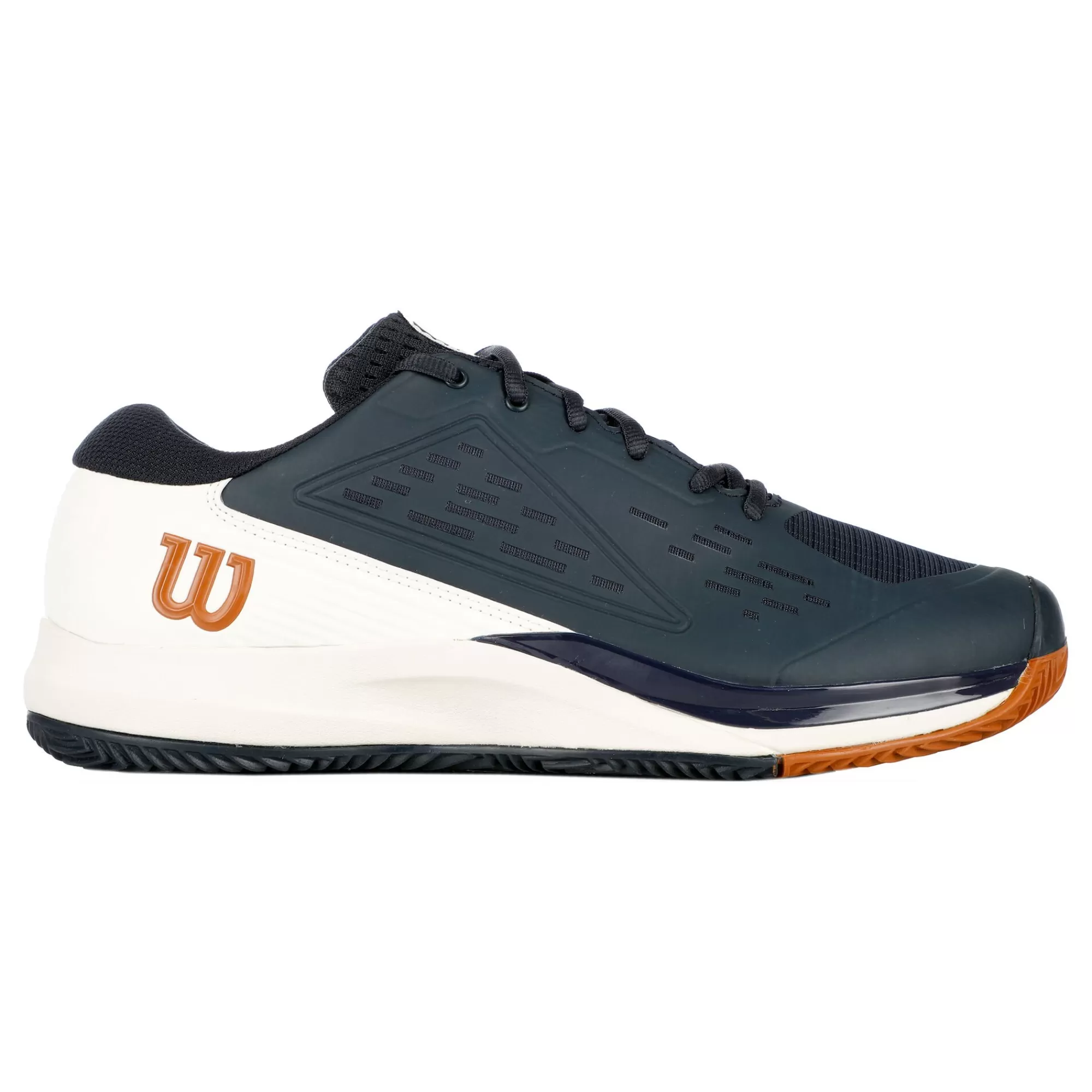 Rush Pro Ace Quiet Please Clay Court Shoe Men - Dark Blue, White>Wilson Outlet
