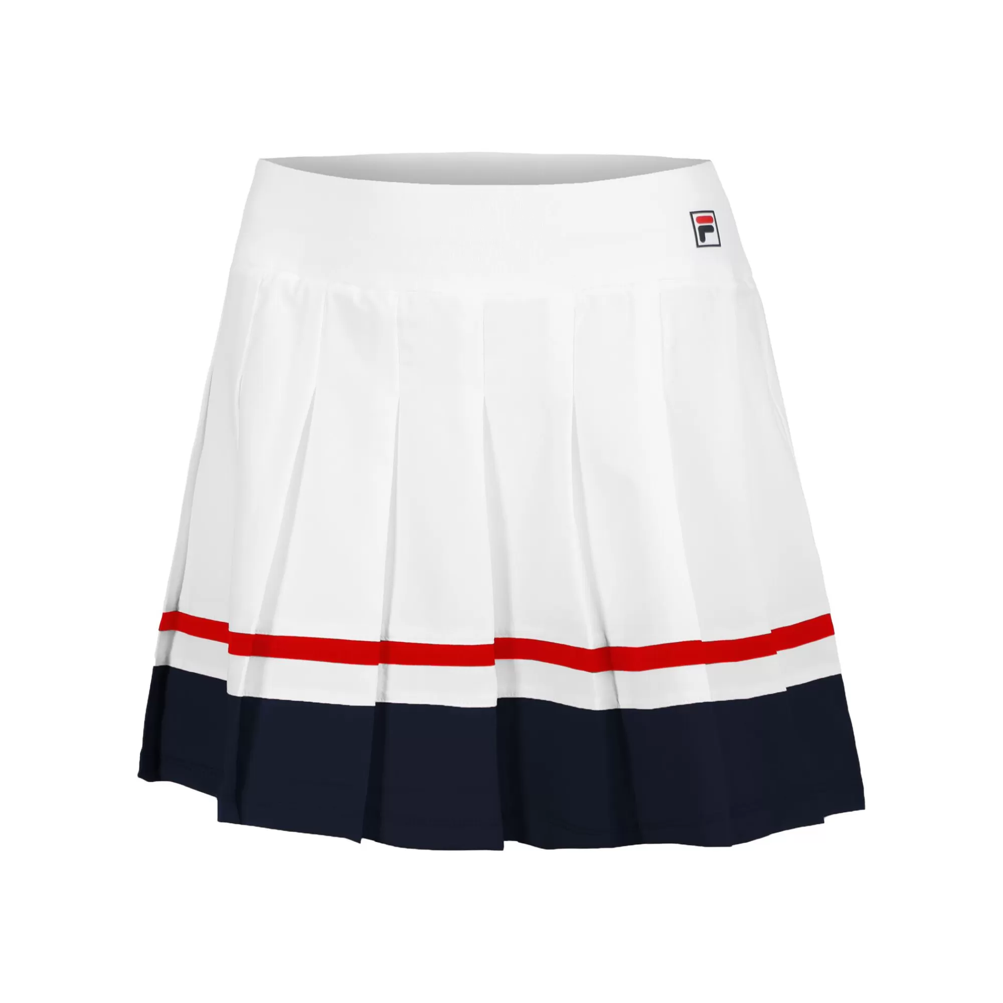 Sabine Skirt Women - White, Dark Blue>Fila New