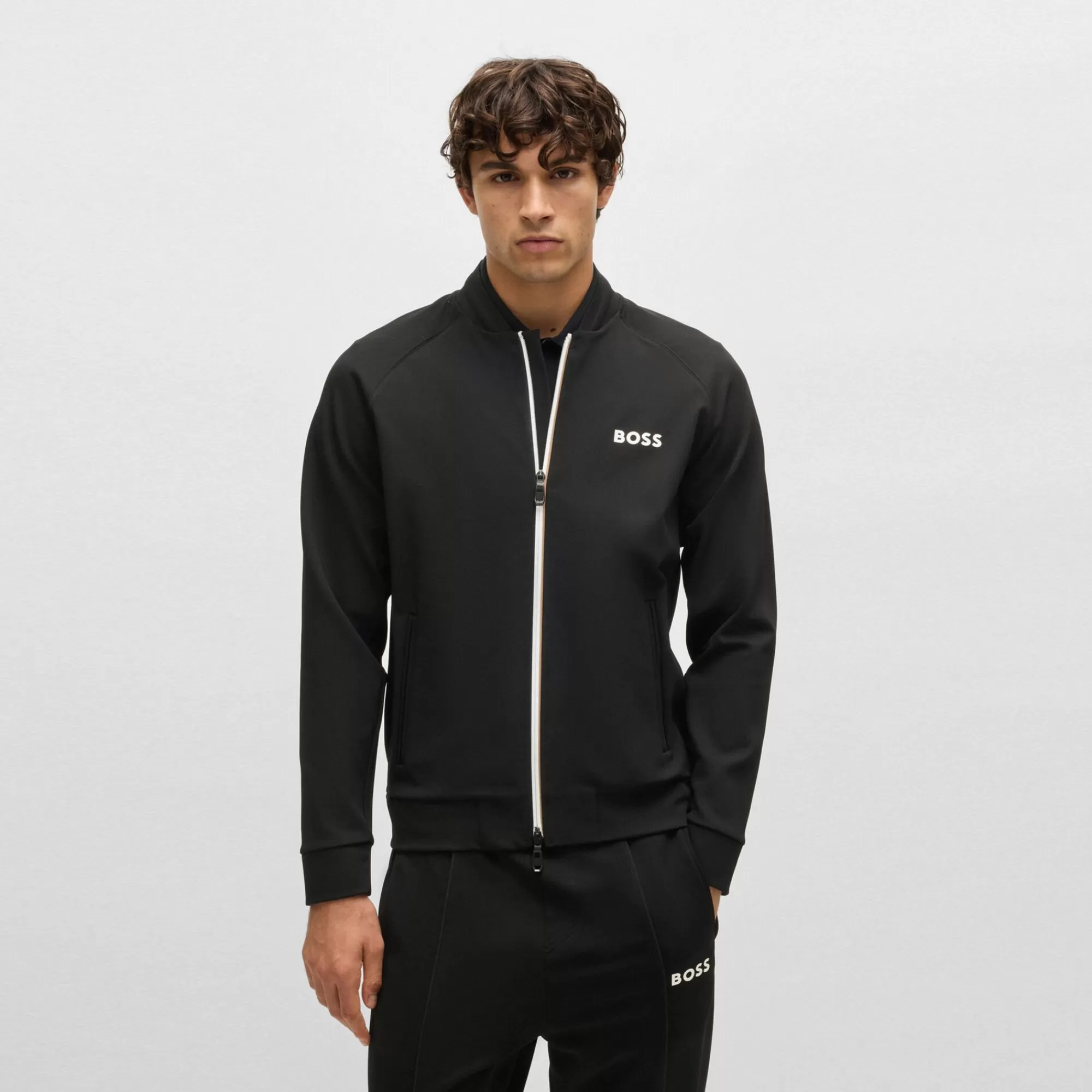 Samoo Training Jacket Men ->BOSS Fashion