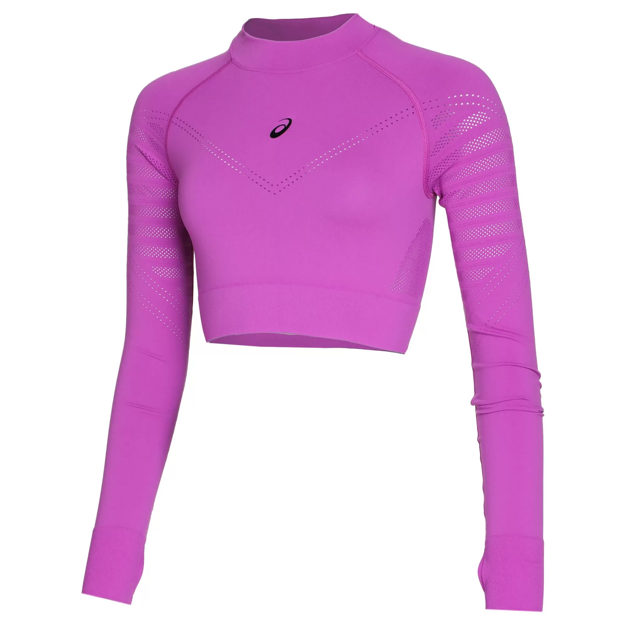 Seamless Crop Top Long Sleeve Women ->ASICS Clearance