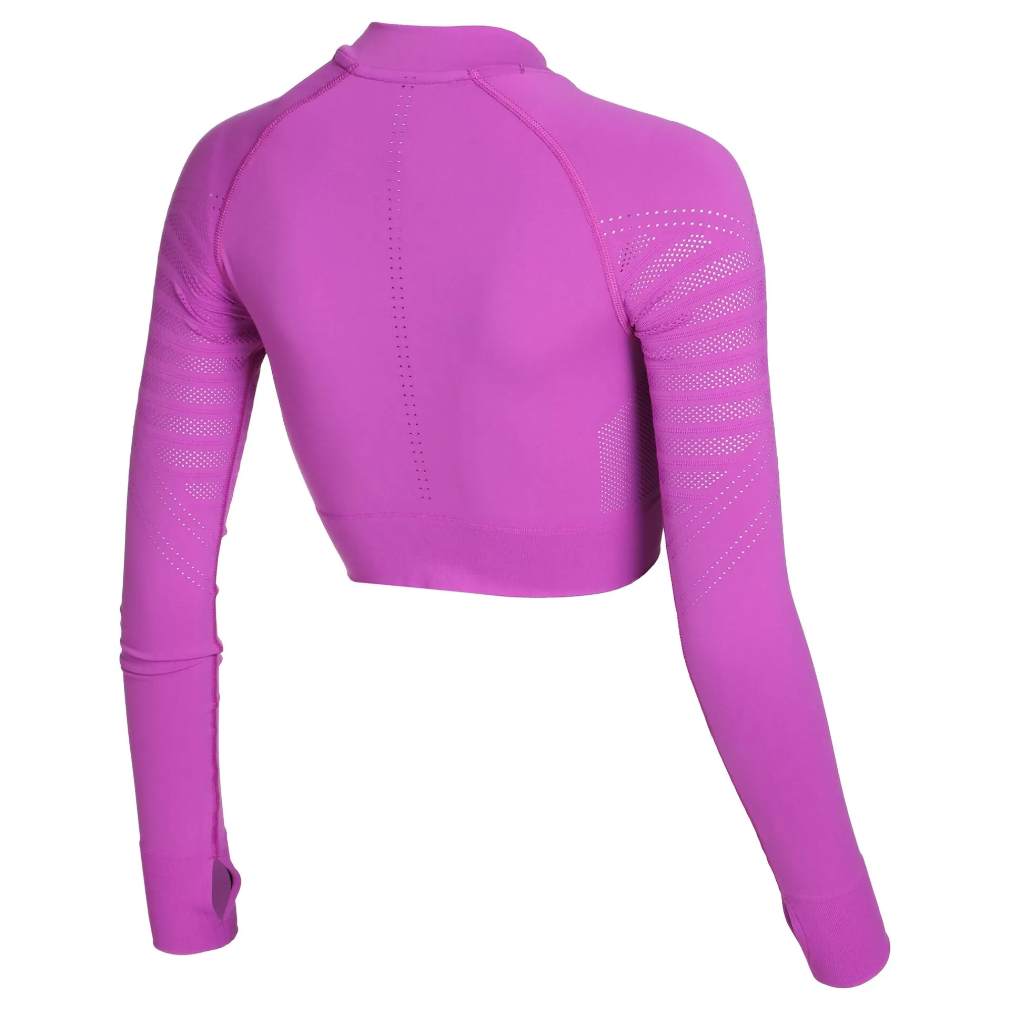 Seamless Crop Top Long Sleeve Women ->ASICS Clearance